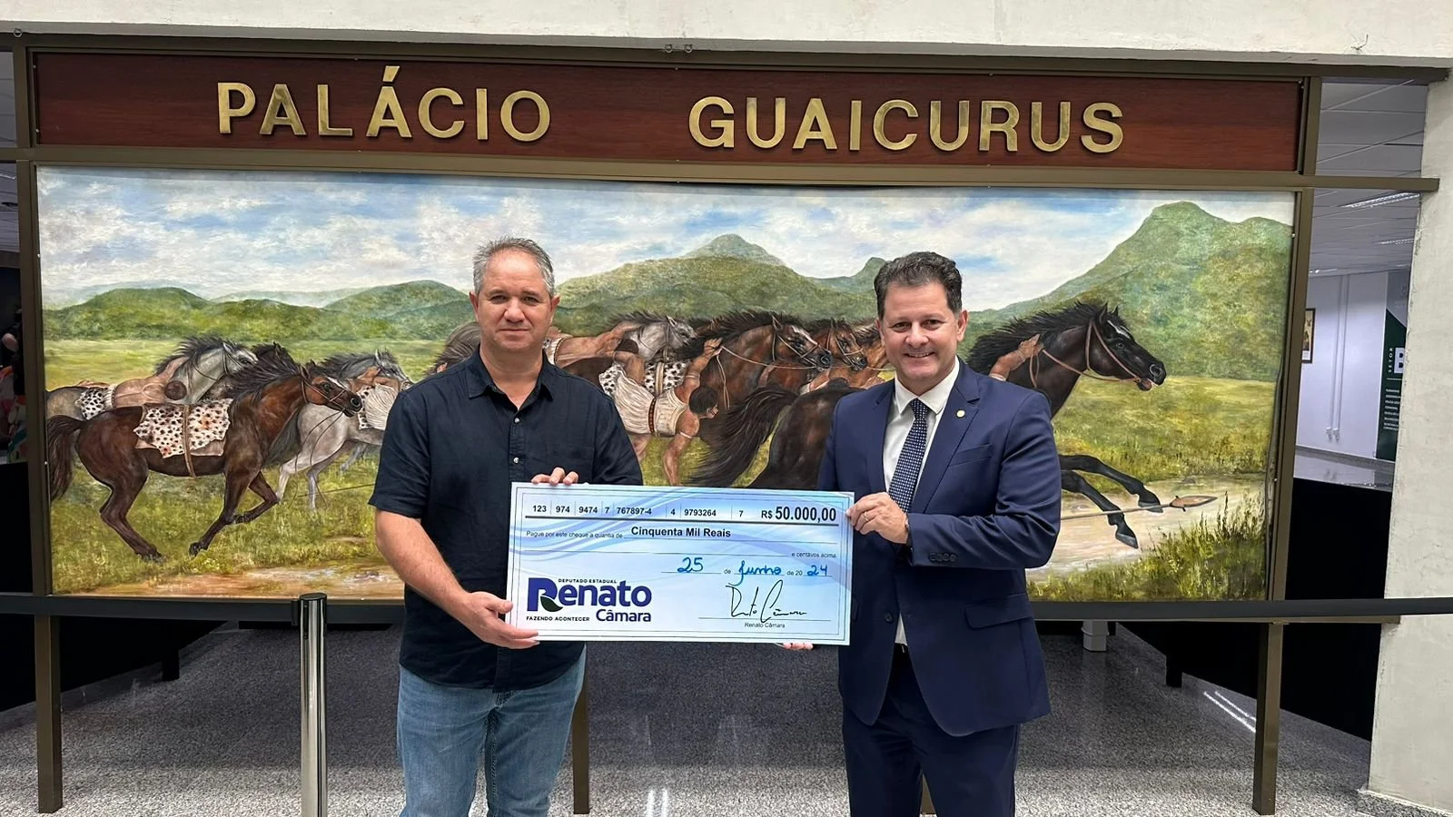 Renato destina R$ 3 milhões à Saúde, Educação, Social, Cultura e Agricultura; prioridade, a Saúde, leva R$ 1,6 milhão &nbsp;