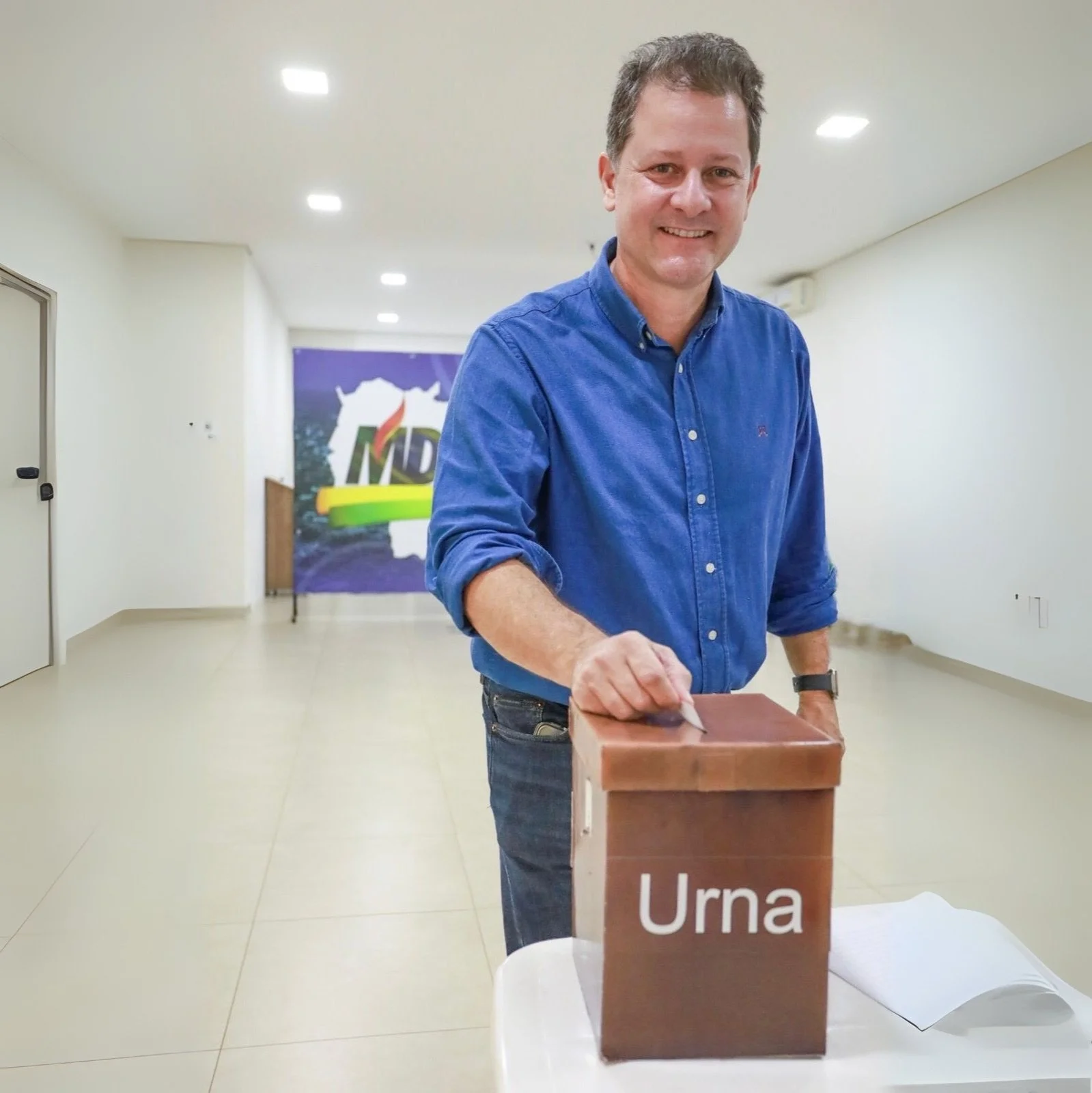 Renato Câmara é reeleito presidente do MDB em Dourados com foco em fortalecer a base