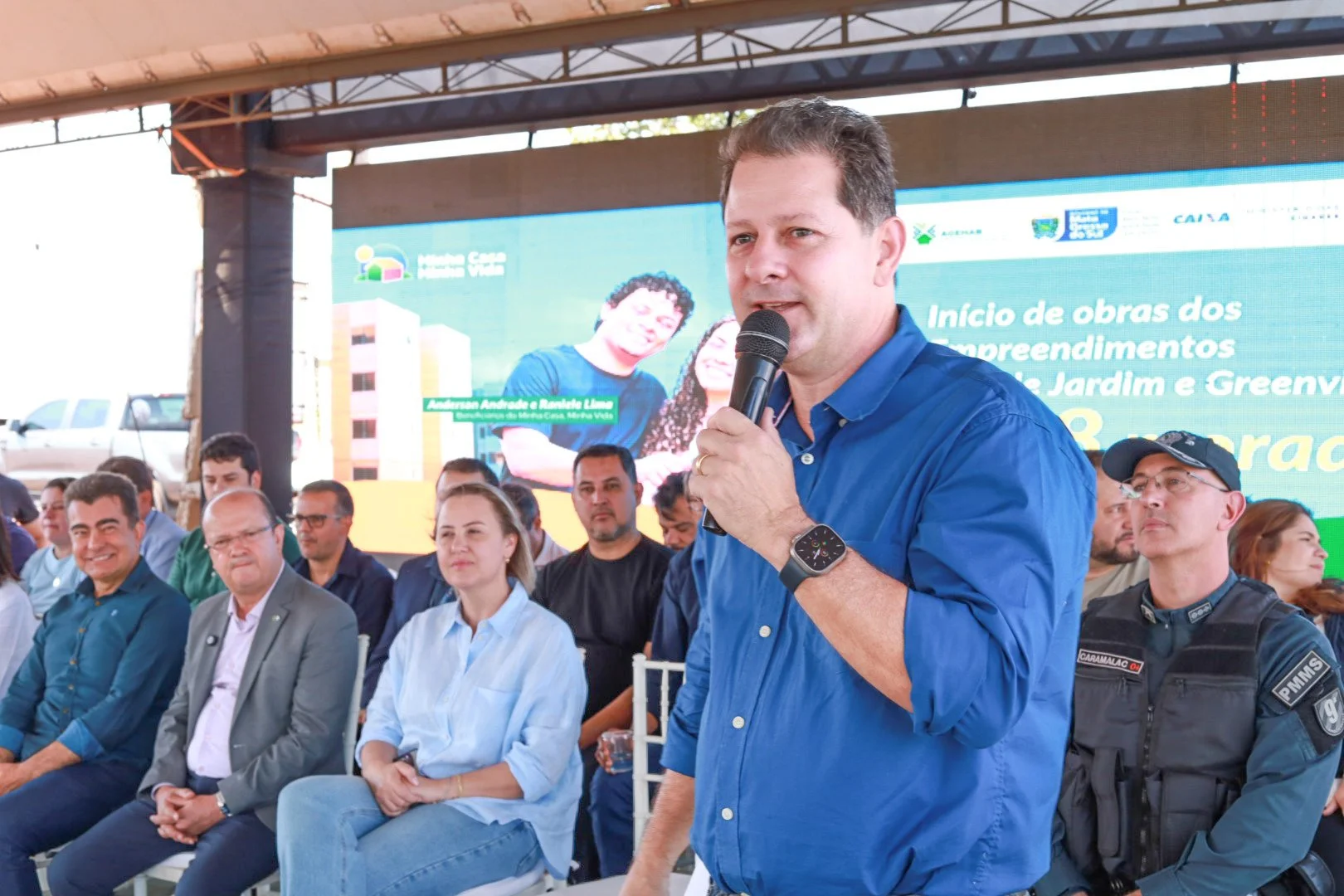 Com início de quase 200 casas populares, Renato Câmara destaca parceria entre Executivo e Legislativo em Dourados