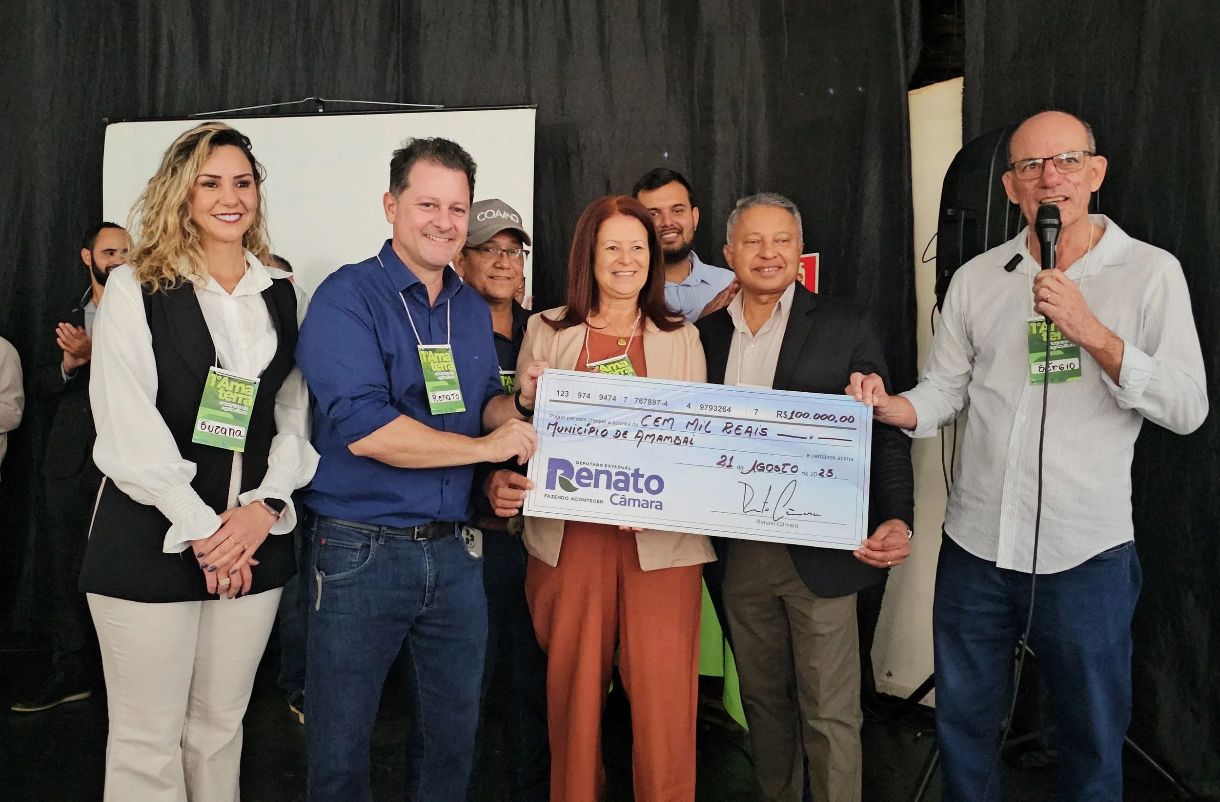 Amambai ganha R$ 100 mil para a saúde e realiza 1º Amaterra com foco na agricultura familiar