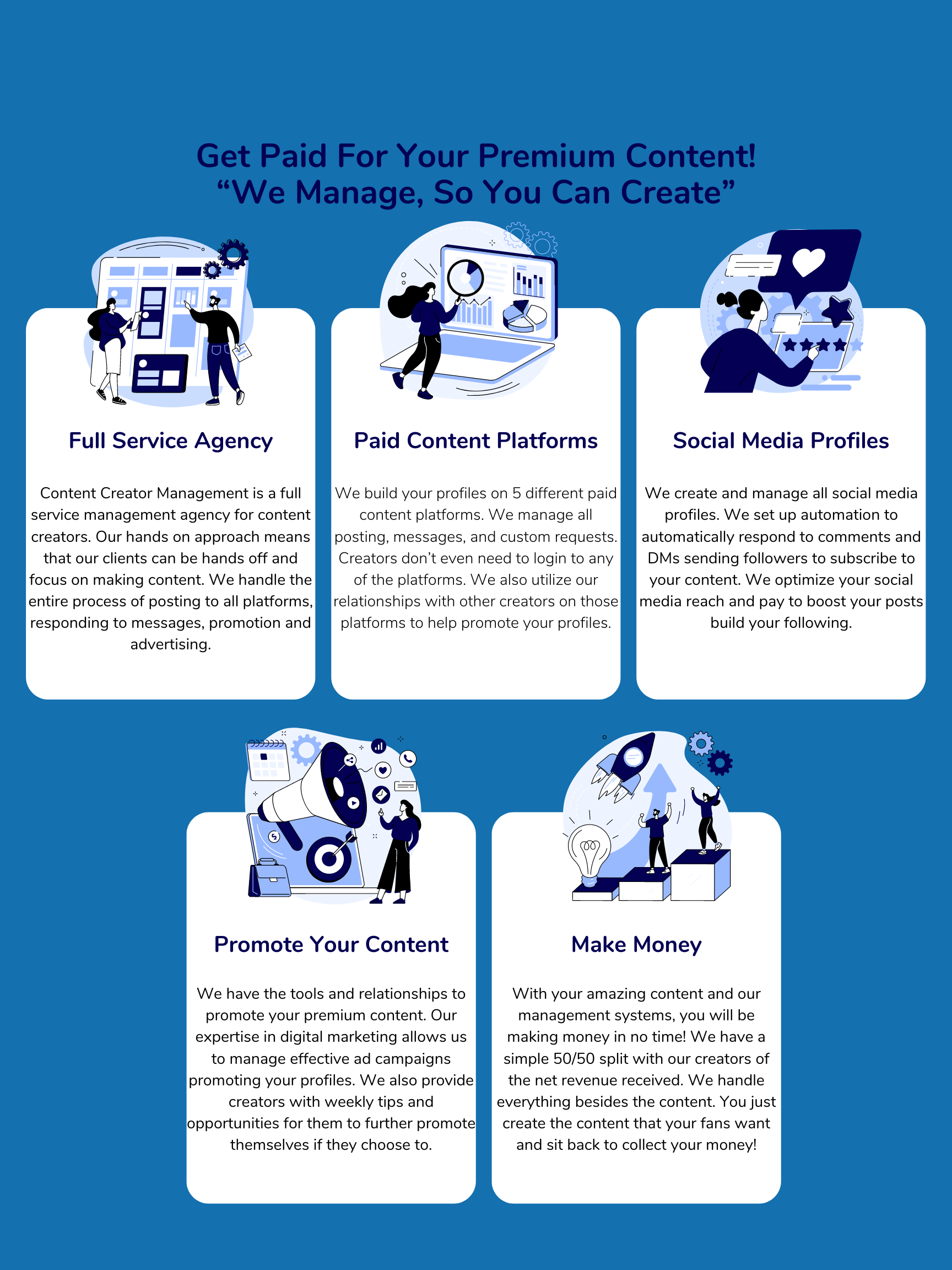 Join as Creator — Content Creator Management