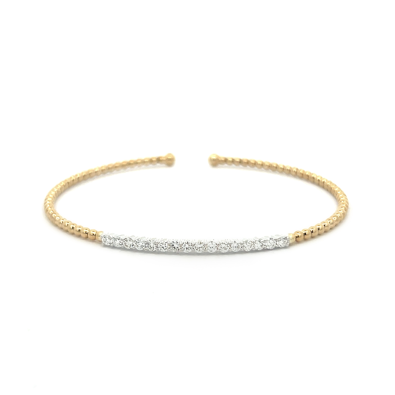 Thick Bar Ball Cuff