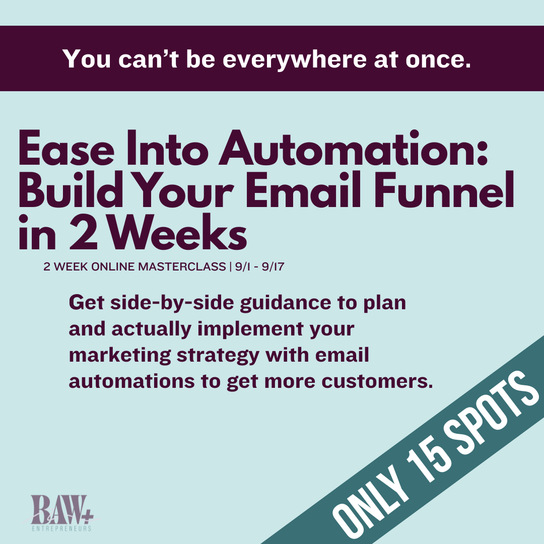 Ease Into Automation: Build Your Email Funnel in 2 Weeks