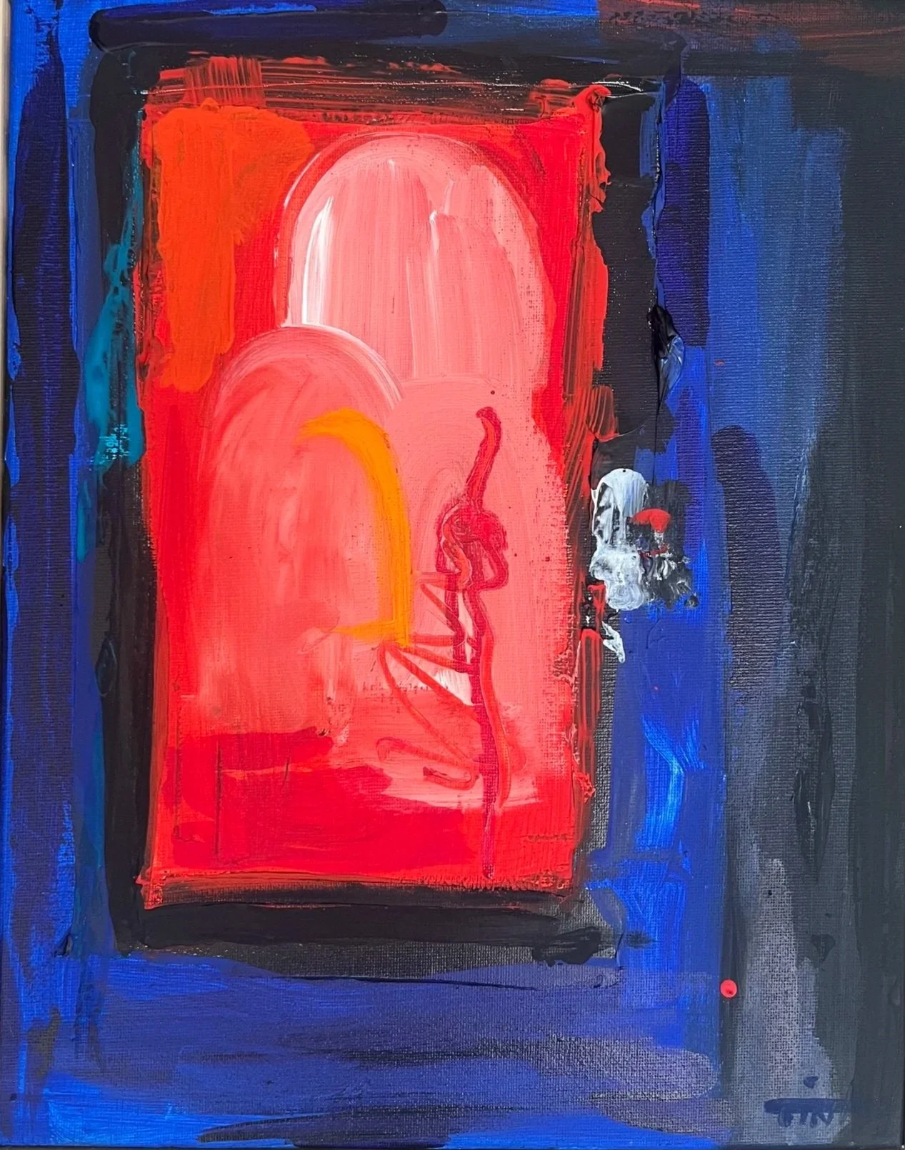 Acrylic on canvas
35cm X 28cm 
Framed
Available