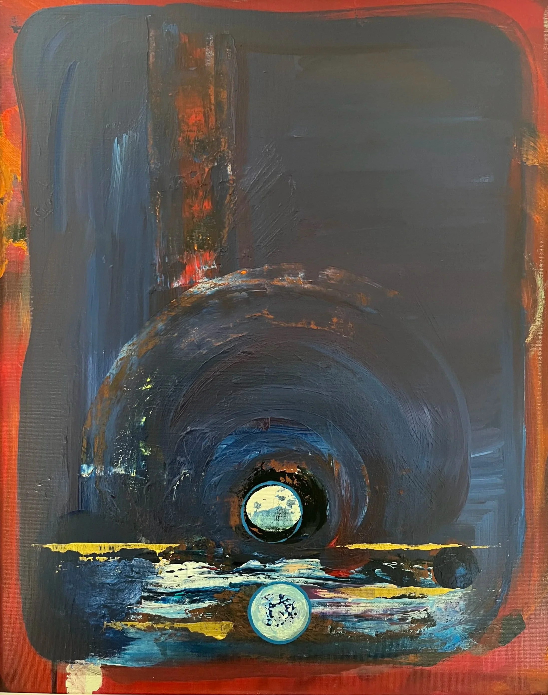 'Prism'
Acrylic on canvas
40cm X 50cm
Framed
Available