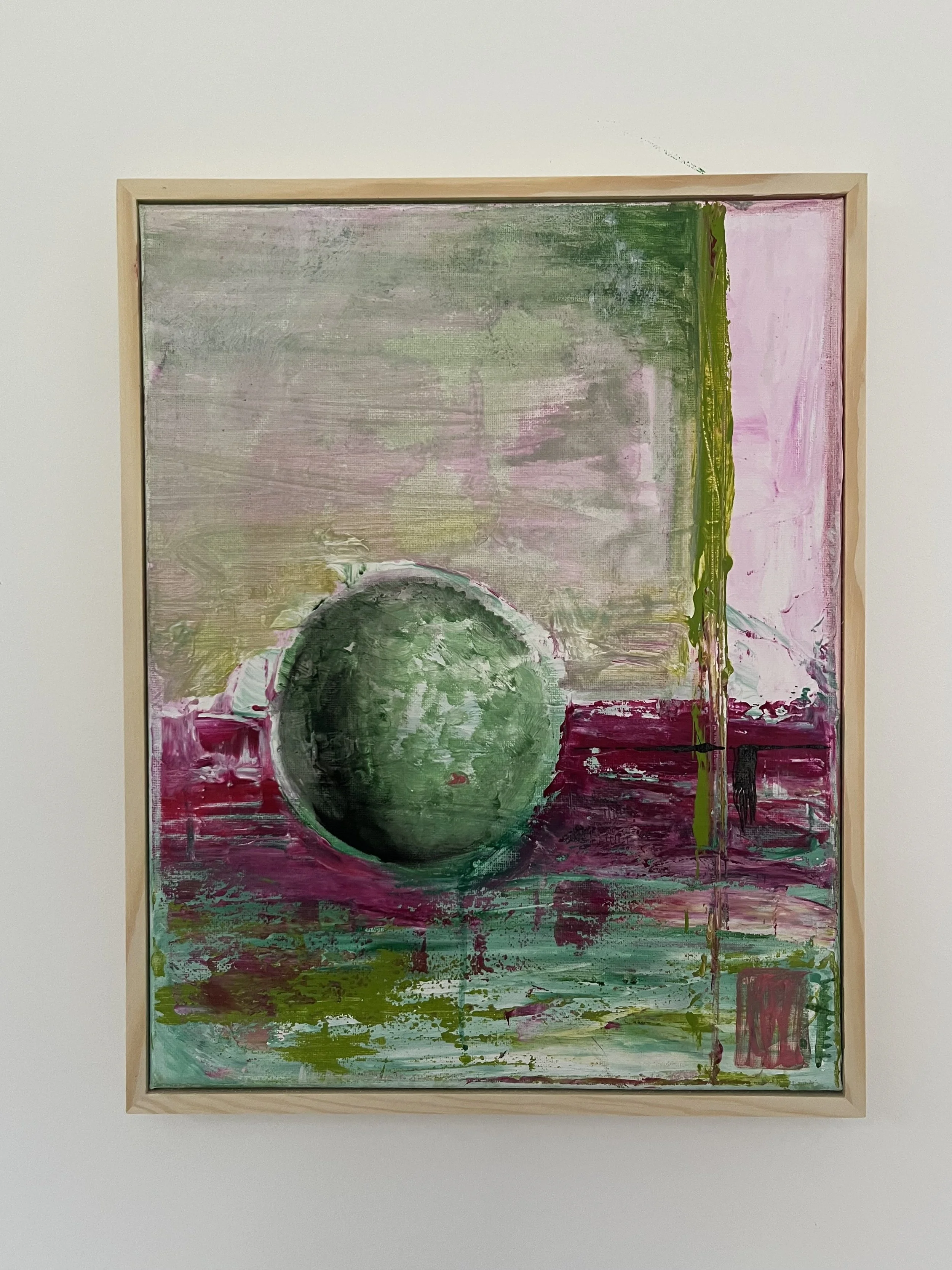 'Inner Blob I'
Acrylic on canvas
35cm X 28cm 
Framed
Available
