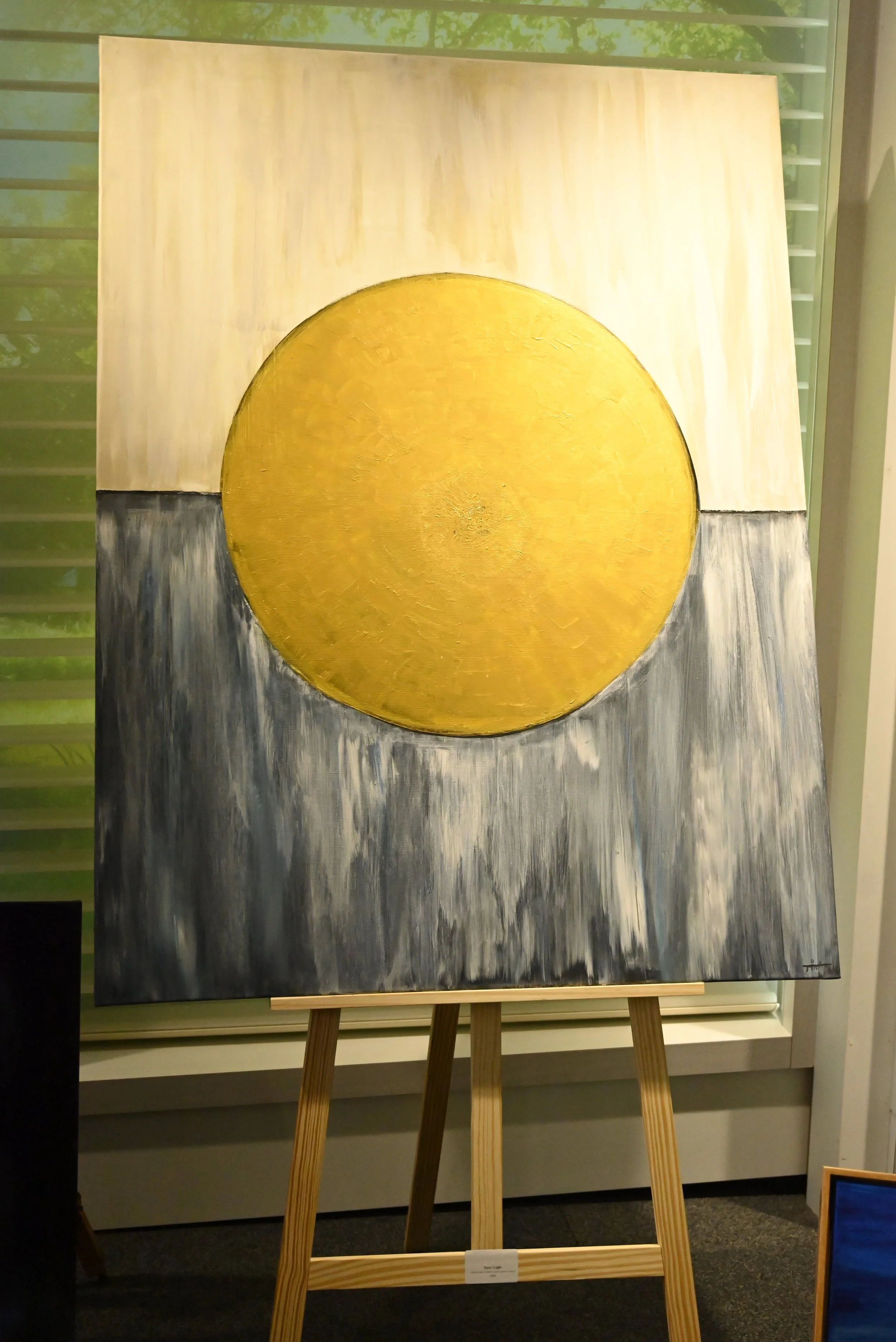 'Light-Noor'
Acrylic and 24K Gold Leaf on canvas
120cm X 90cm
SOLD