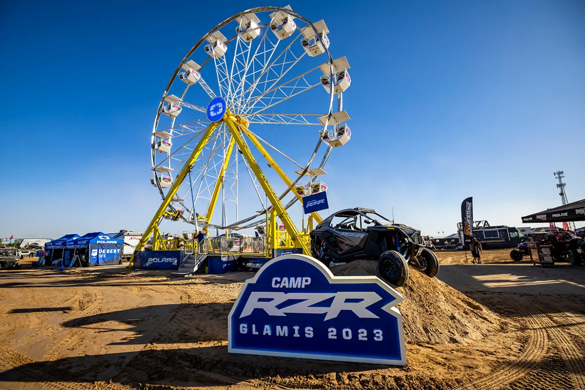 Project: Polaris Camp RZR Glamis Custom Signage