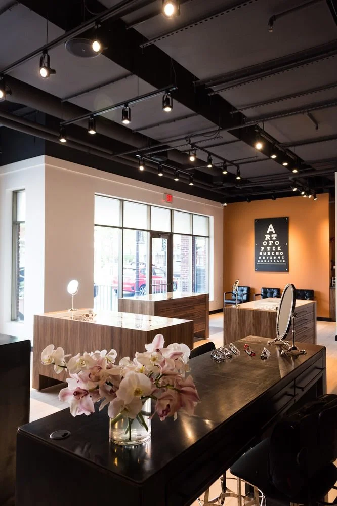 Project: Art of Optiks Custom Casework & Branding