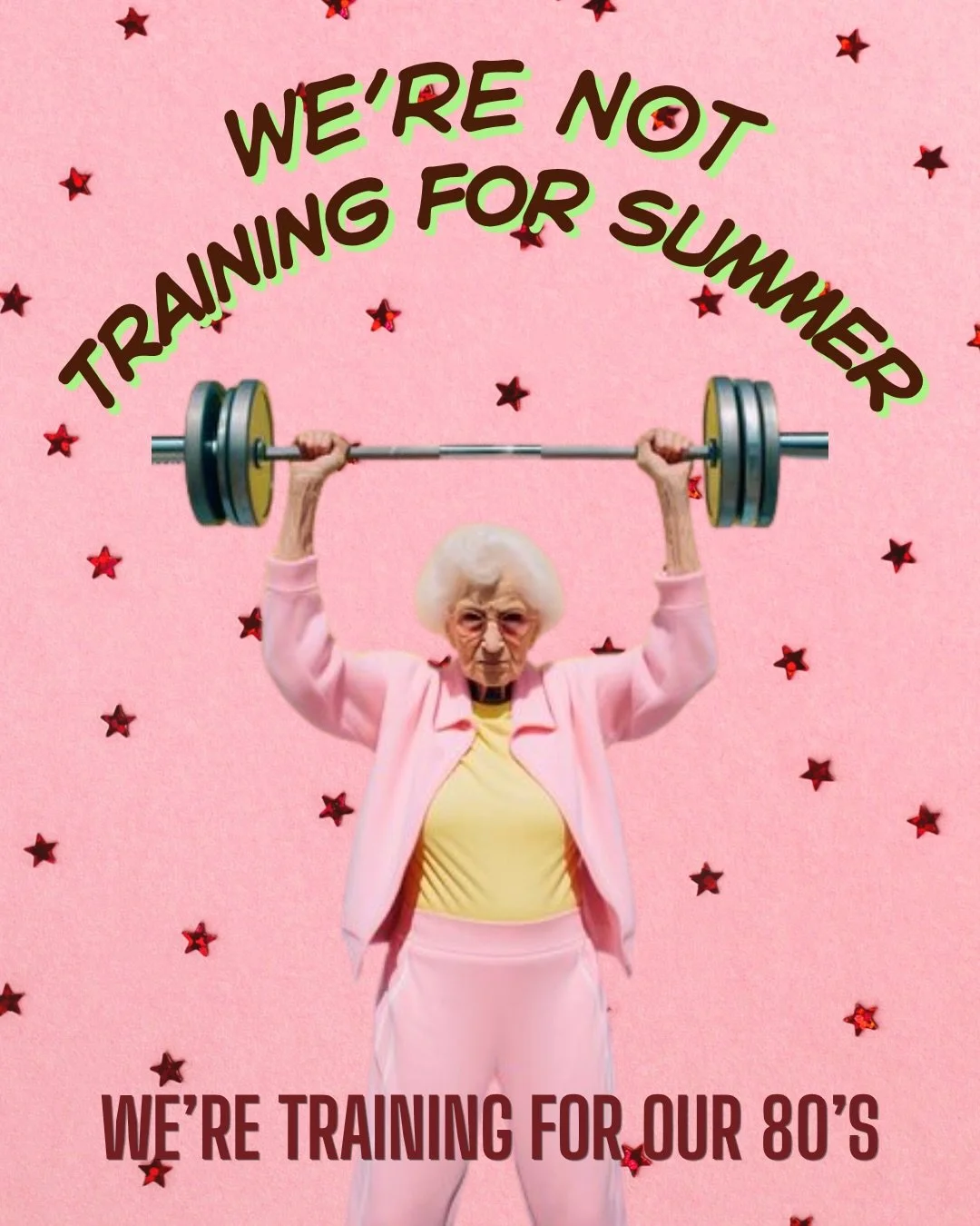 Forget about the aesthetics

We&rsquo;re working on building a body that moves with ease, stays strong, &amp; lives UNAPOLOGETICALLY well at 80 &amp; BEYOND!

Invest in your health. Your future self will thank you✨

comment &amp; tag someone who&rsqu