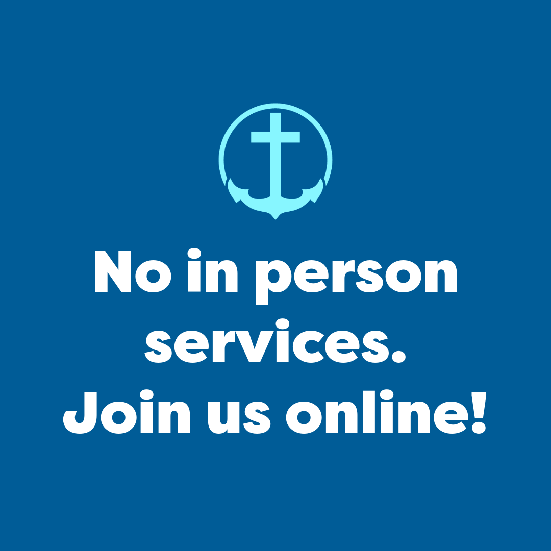 No In-Person Services Today
