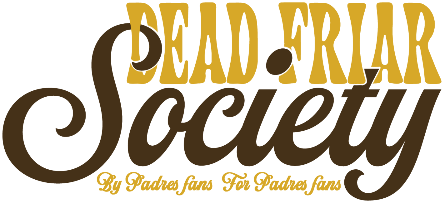 Logo with the text 'Dead Fear Society' in yellow and brown, with the tagline 'By Padas Fun For Padas Fun' in smaller yellow cursive below.
