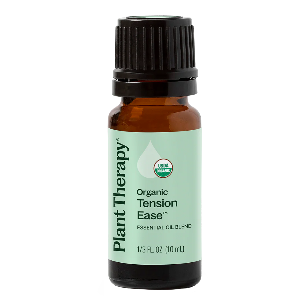 Organic Tension Ease Essential Oil Blend - 10ml