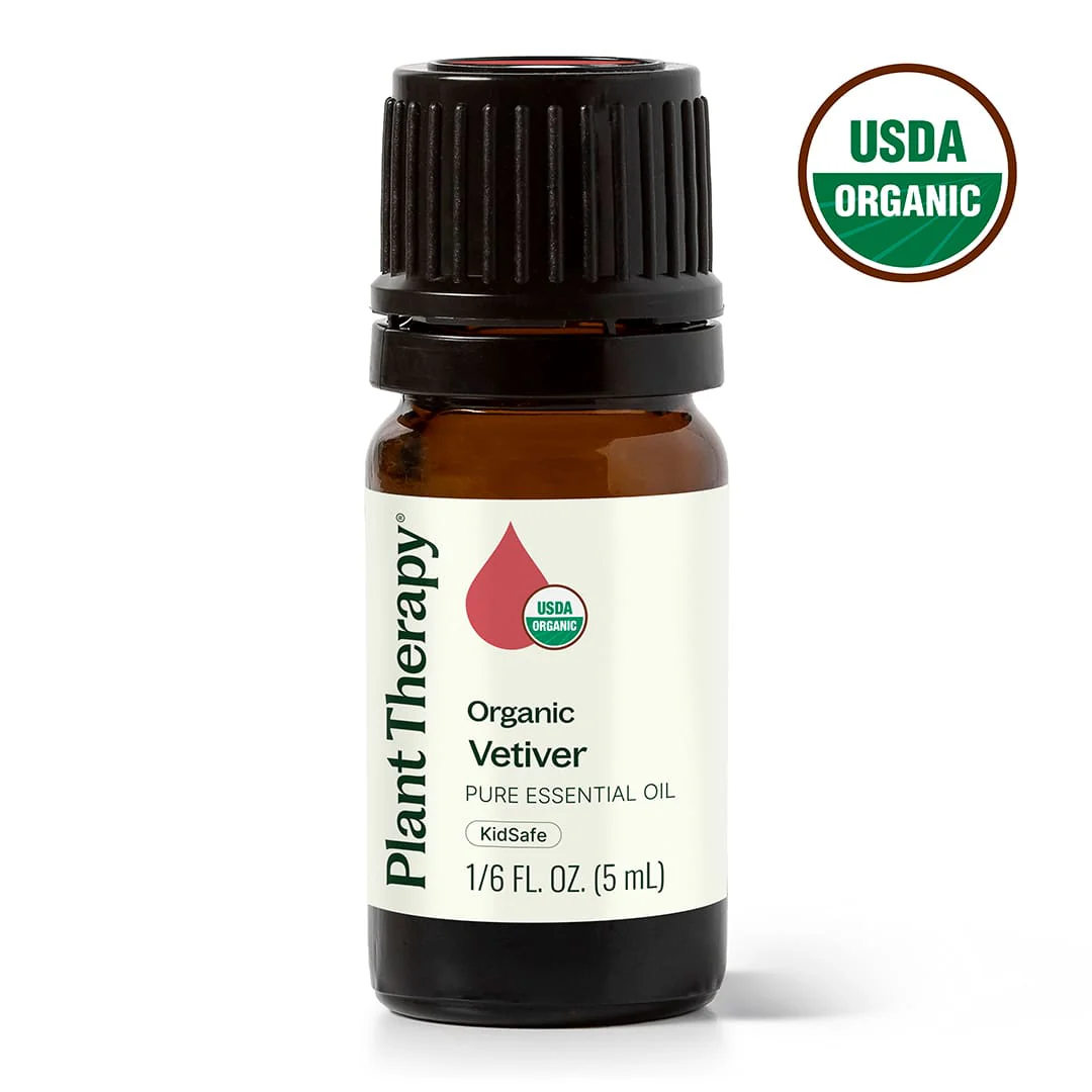 Organic Vetiver Essential Oil - 5ml