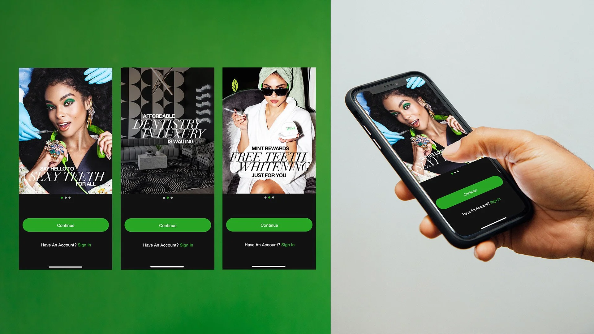 Dental Practice - App Design