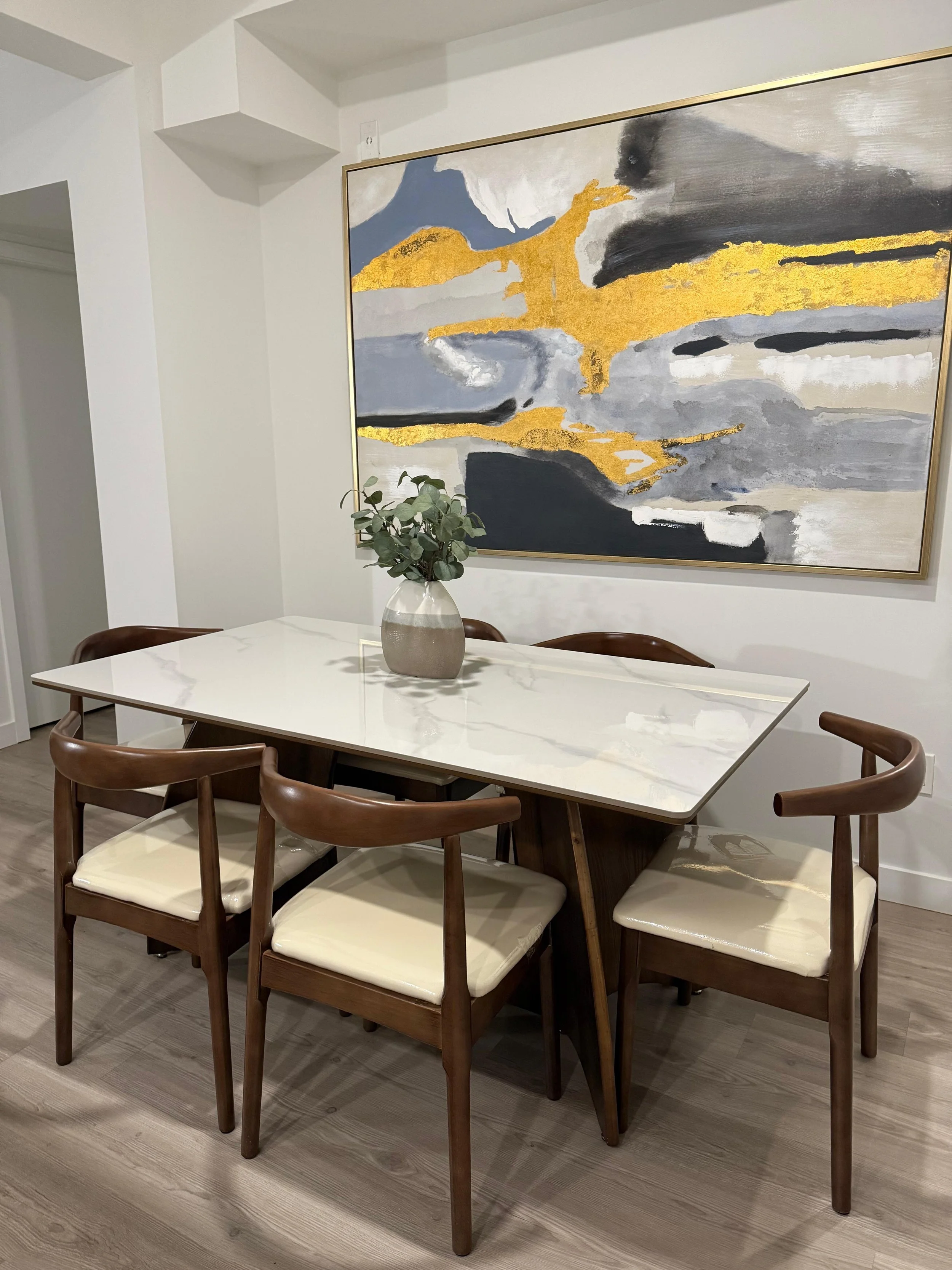 Sintered Stone Dining Table Set