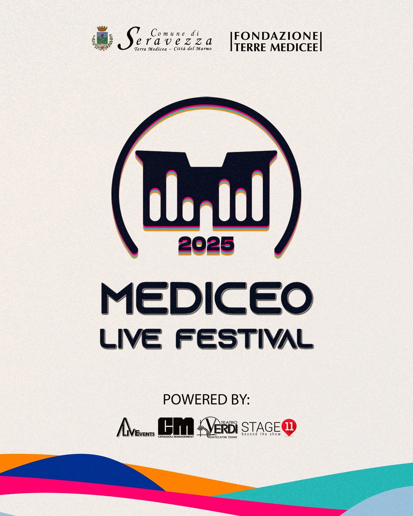Il conto alla rovescia &egrave; finito: torna il Mediceo Live Festival 2025! 🎉
Anche quest&rsquo;anno, grandi nomi e serate indimenticabili a Seravezza!
Ecco il programma ufficiale:

📅
3 Luglio &ndash; @vogliotornareneglianni90
26 Luglio &ndash; @m