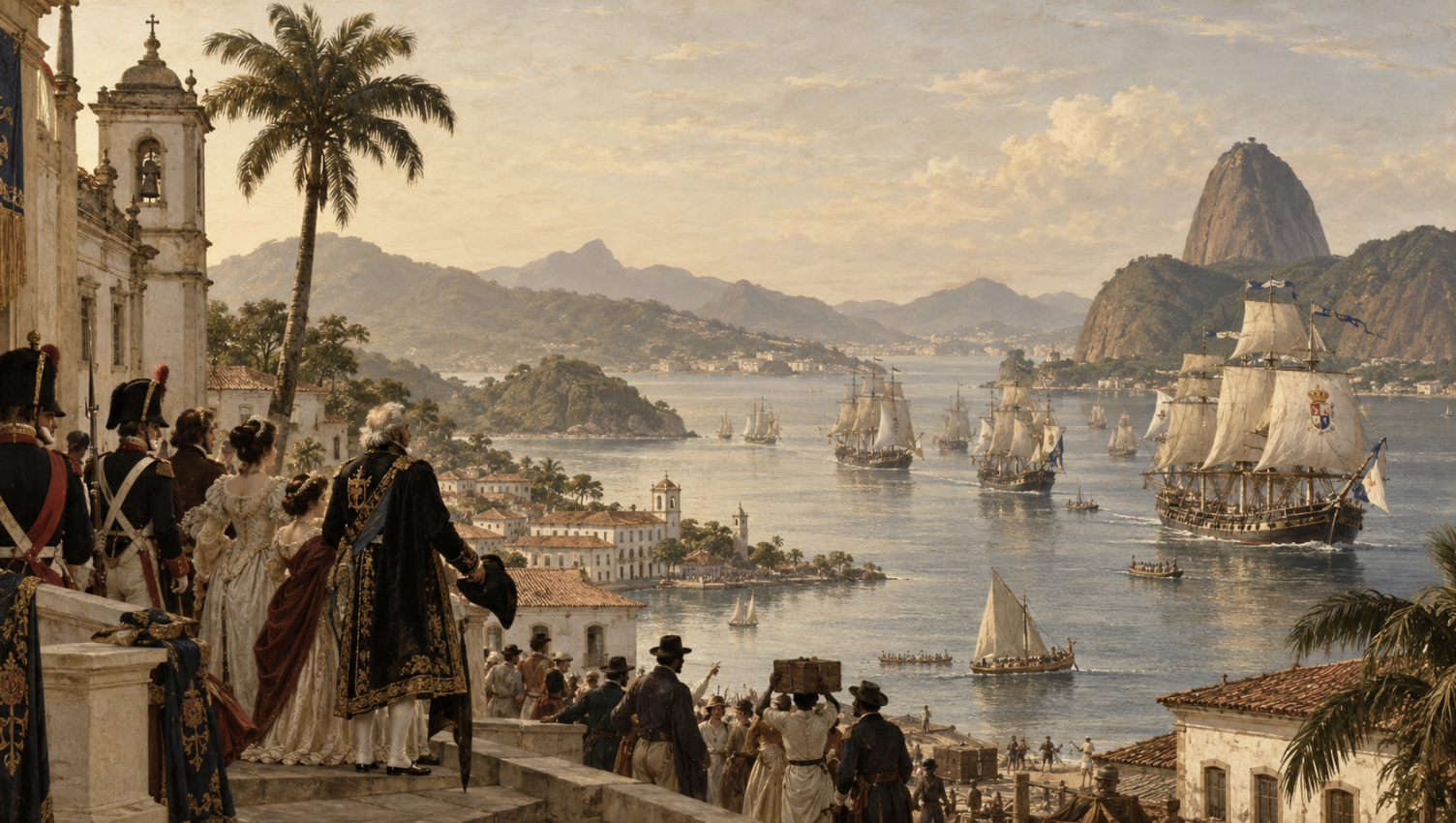 Ucieczka rodziny królewskiej do Rio de Janeiro – dzień, w którym Brazylia stała się sercem imperium
