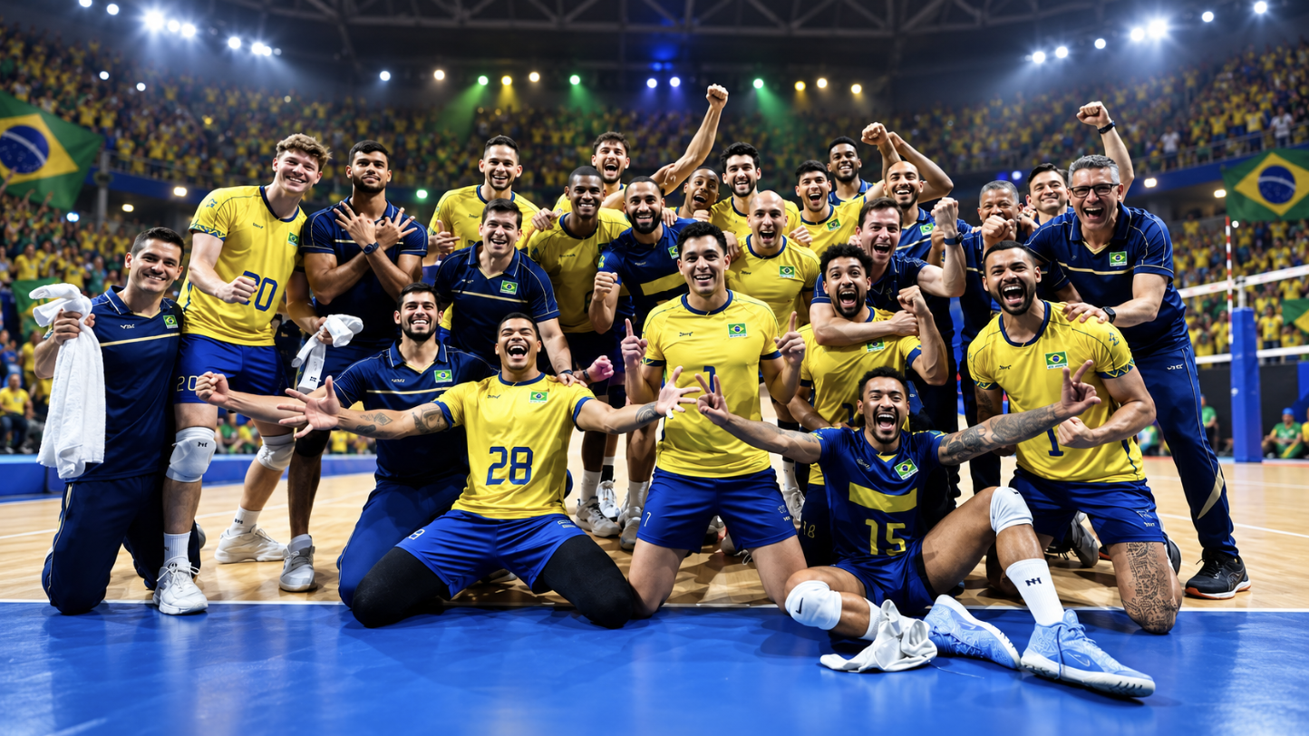 Siatkówka w Brazylii – jak kraj futbolu zdominował też inny sport