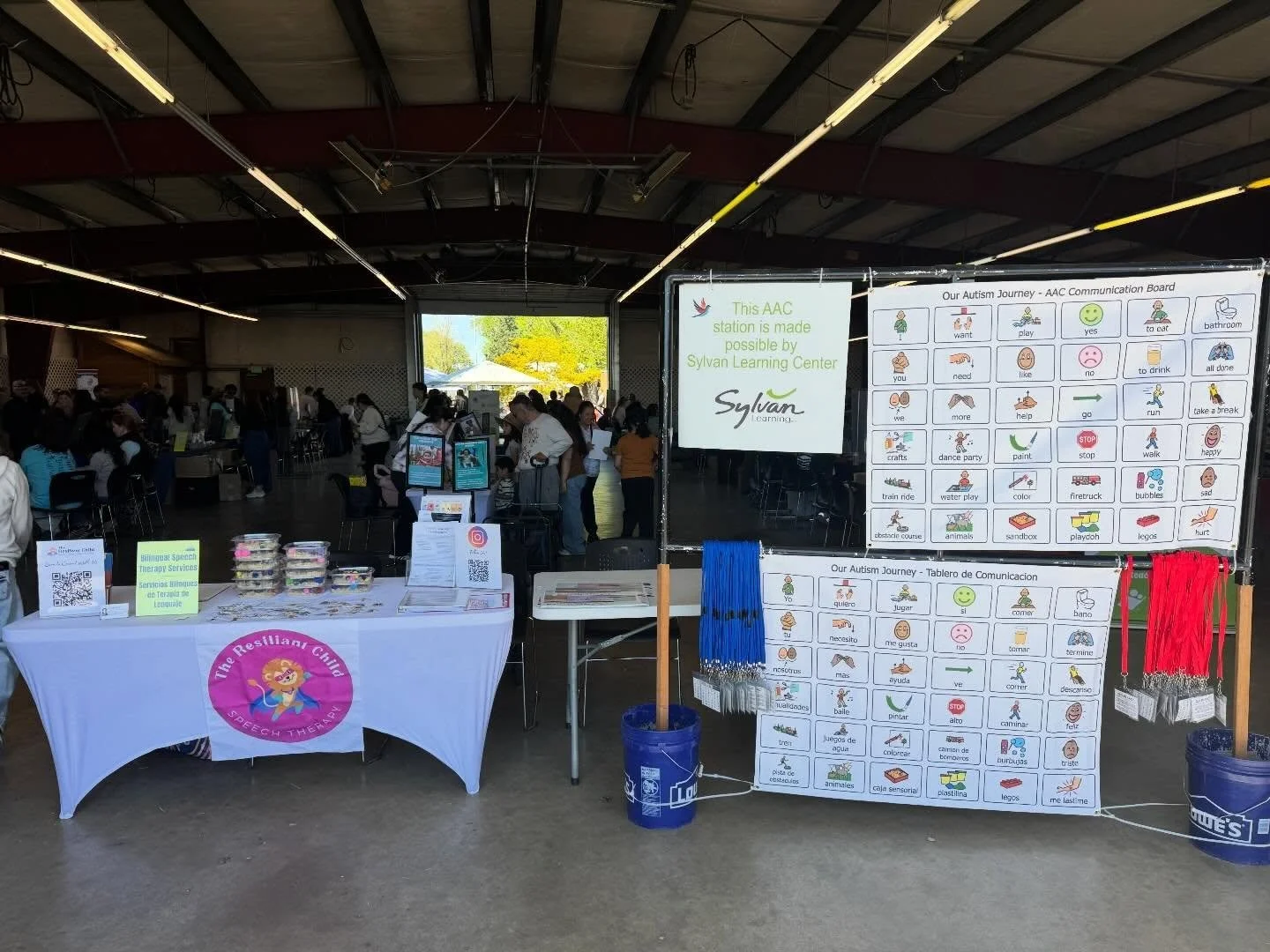 Year 3 of being part of this amazing community event dedicated to raising autism awareness and creating fun, inclusive activities for autistic individuals and their families!

Thank you to everyone who stopped by our table, asked questions, and conne