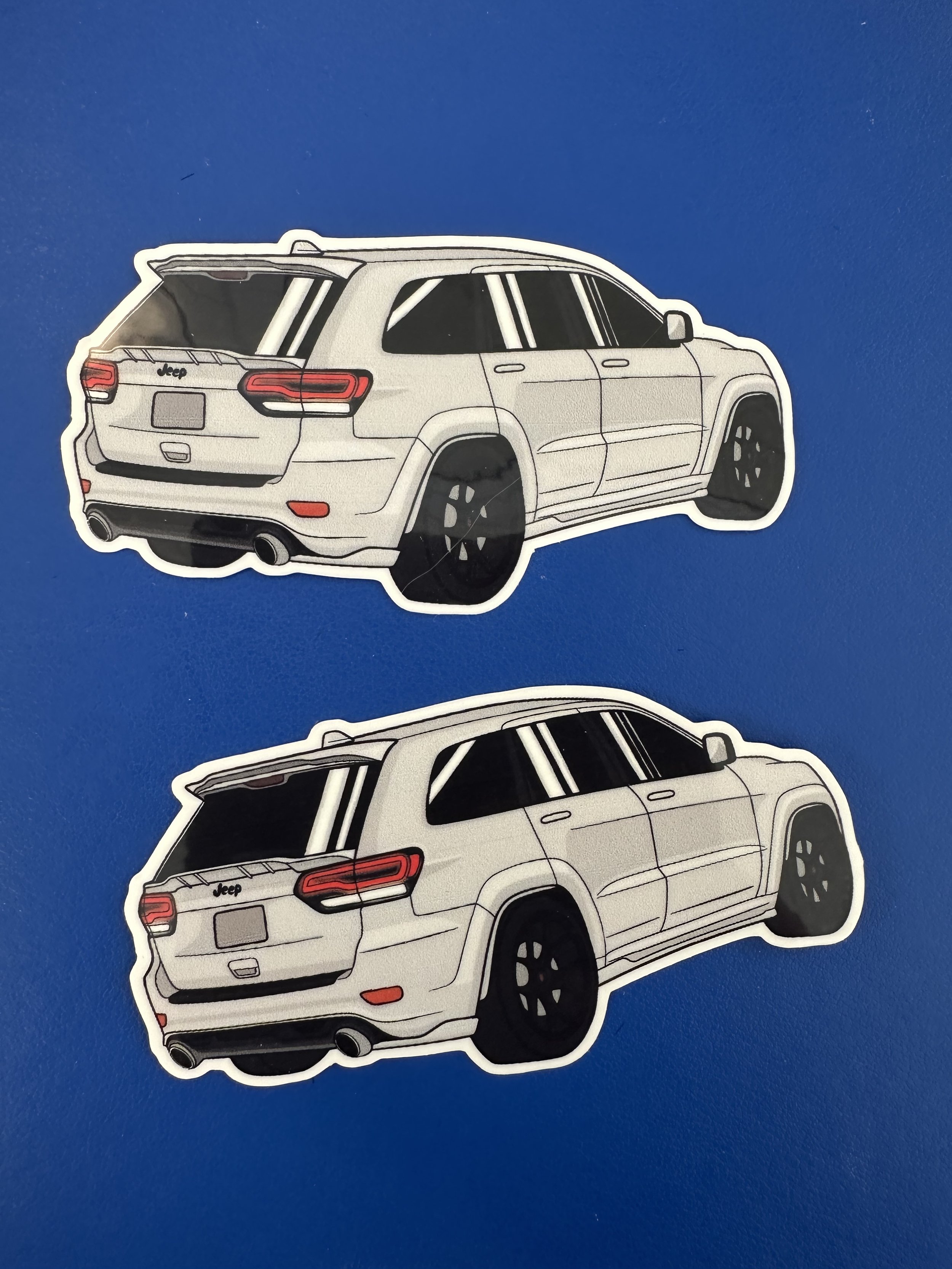 Jeep Grand Cherokee Custom Sticker