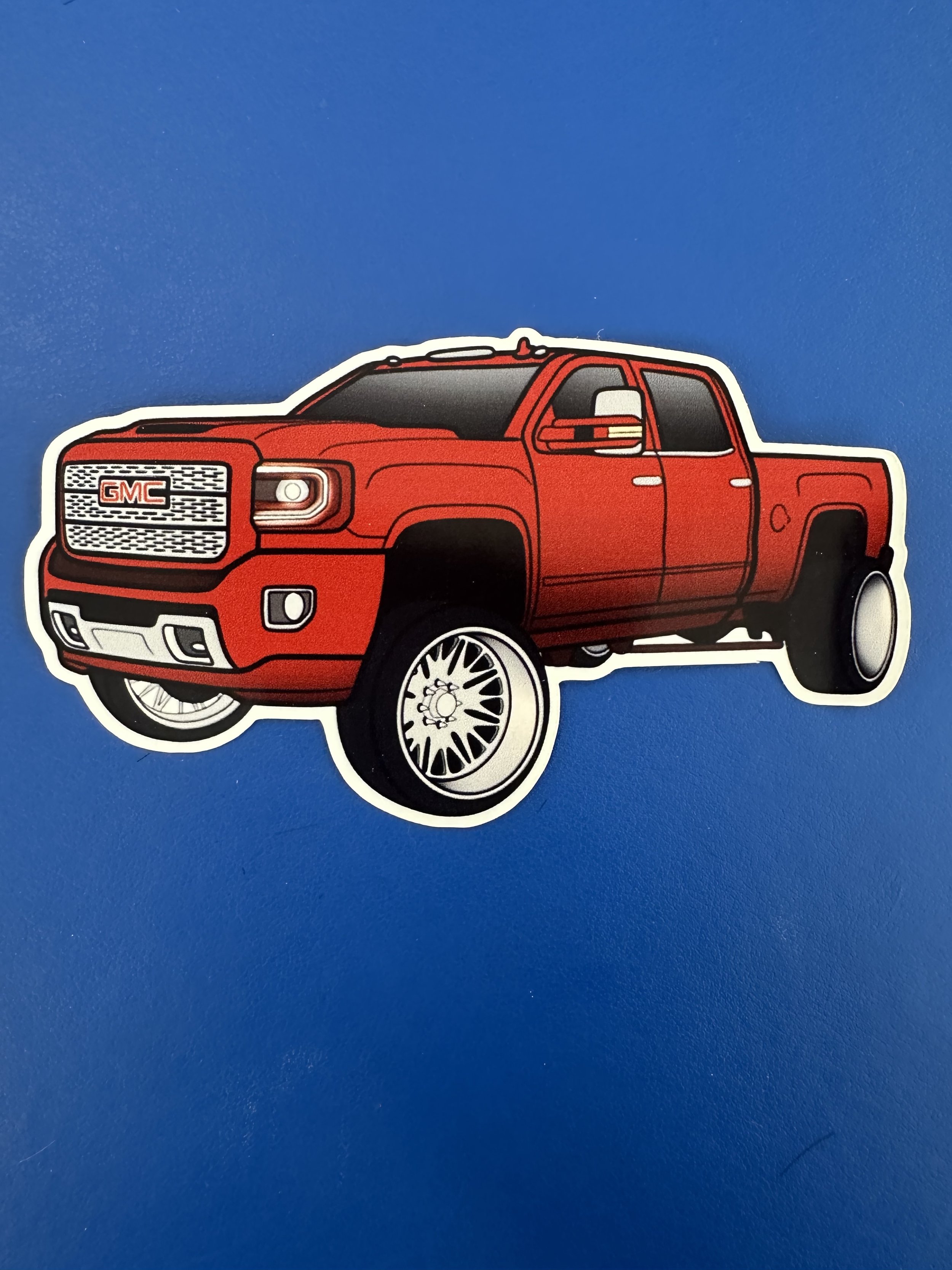 GMC Sticker-Red