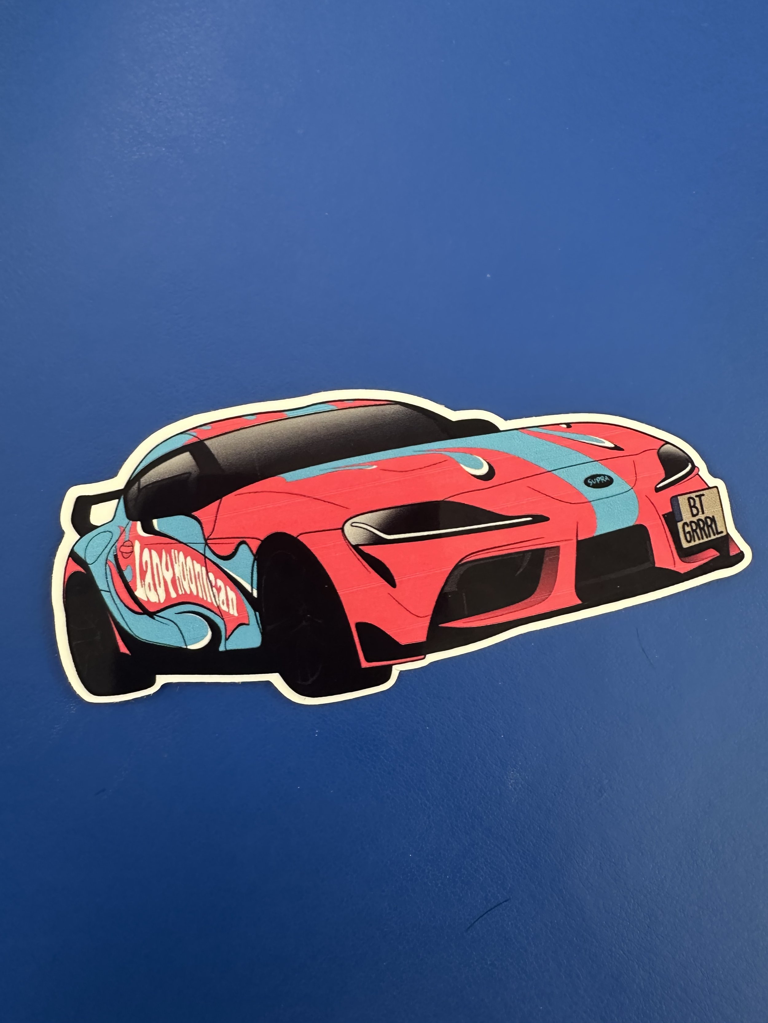 Toyota Supra Sticker