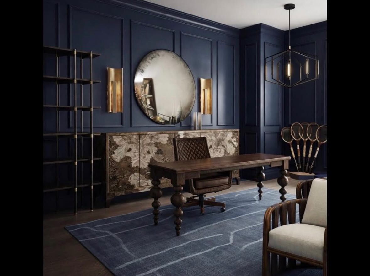 We put together this rendering to show our client the concept for their new office and it is bold and masculine. Do you want your office to look like this? Call us for a consultation. 

#scottsdaleinteriordesigner #paradisevalleyinteriordesigner #pho