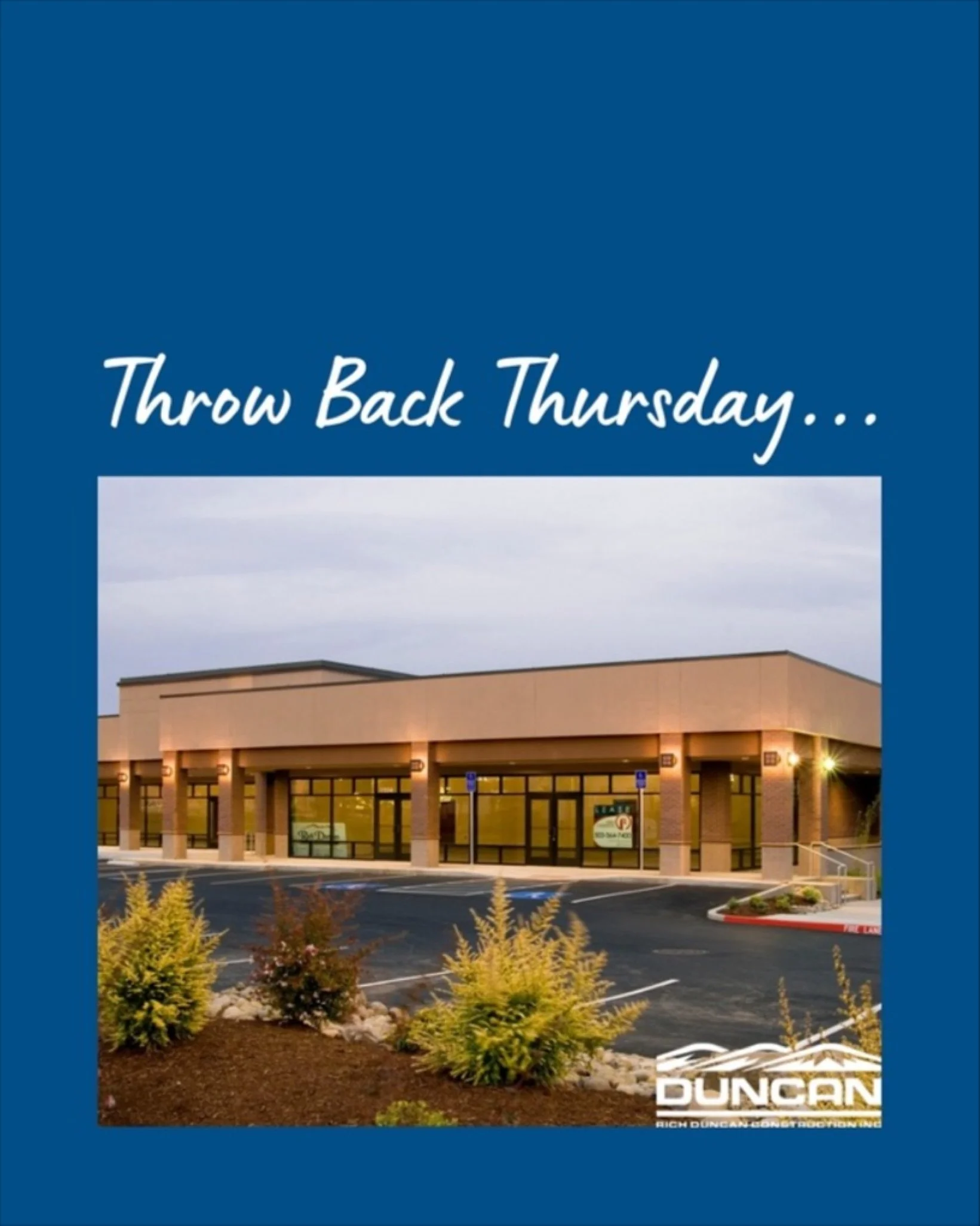 Throw Back Thursday... to our VERY FIRST Facebook post, ever!

Edgewater Crossing: ground-up construction of a new building on a vacant lot. Completed in 2008, the interior design of this project was to create new retail spaces for a shopping center 