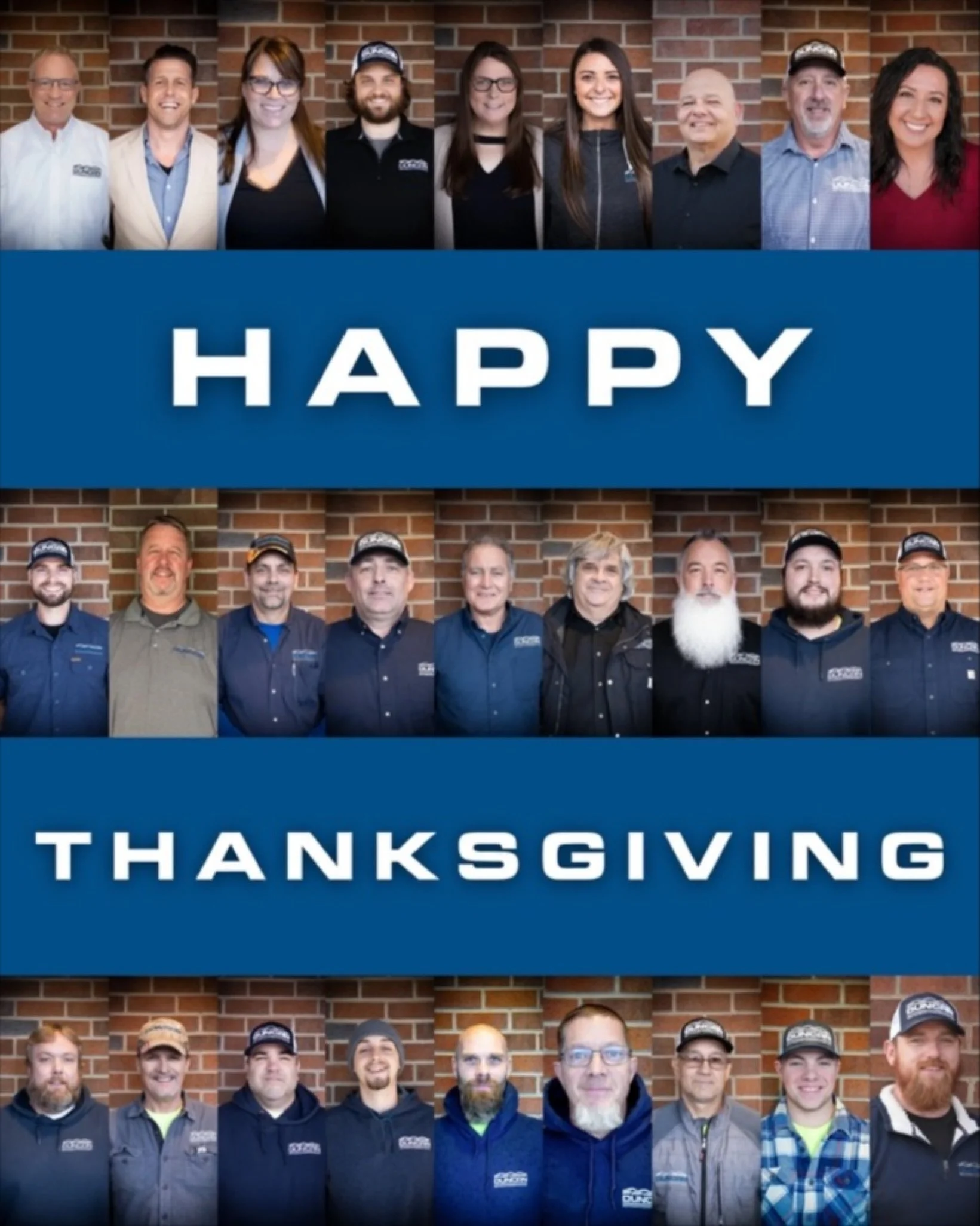 Happy Thanksgiving from all of us at Rich Duncan Construction.

We are grateful for our team, our clients, our partners, and the communities we&rsquo;re honored to build for. Your trust and support mean so much to us, and we truly appreciate the rela