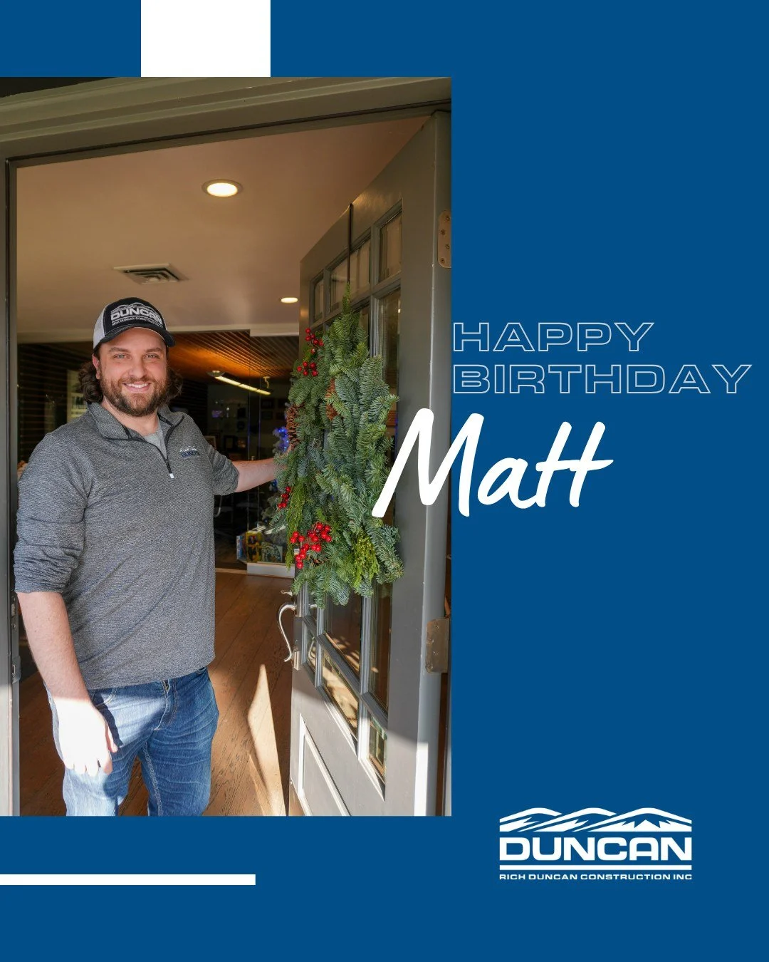 Happy Birthday, Matt!

We&rsquo;re grateful for the leadership, insight, and steady direction you bring as our Director of Development and Project Manager. Your commitment to each project, your ability to solve challenges with clarity, and the way yo
