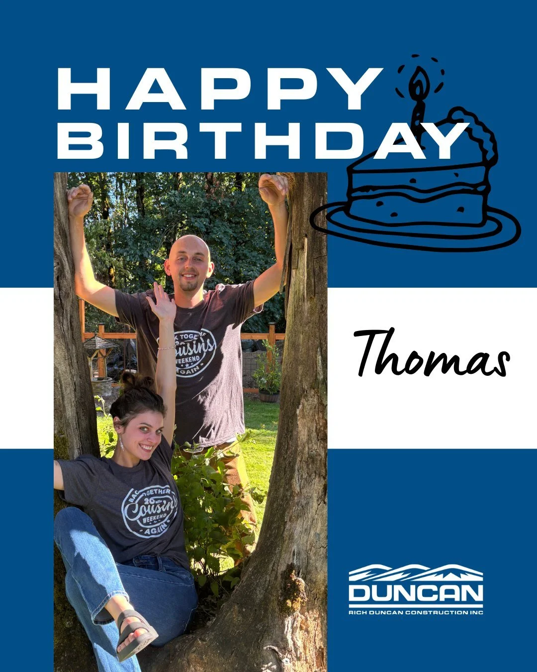 We&rsquo;re excited to celebrate Thomas&rsquo;s birthday.

Thomas brings strong craftsmanship, dedication, and a great team-first attitude to every project. His early experience in construction, along with time spent as a firefighter and steel fabric