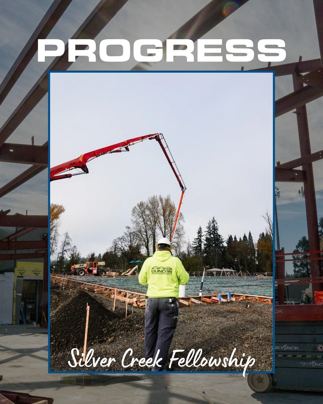 Swipe to see the progress at Silver Creek Fellowship in Silverton, Oregon! 
This project is moving right along, and we couldn't be more excited about how it's coming together.
There's nothing quite like watching a community space take shape.

Rich Du