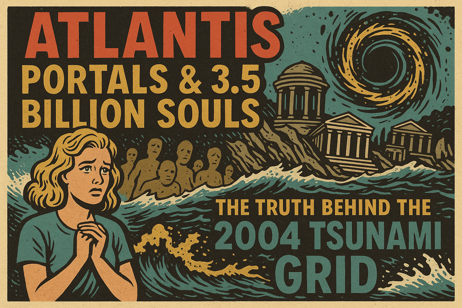 Atlantis, Portals &amp; 3.5 Billion Souls: The Truth Behind the 2004 Tsunami Grid