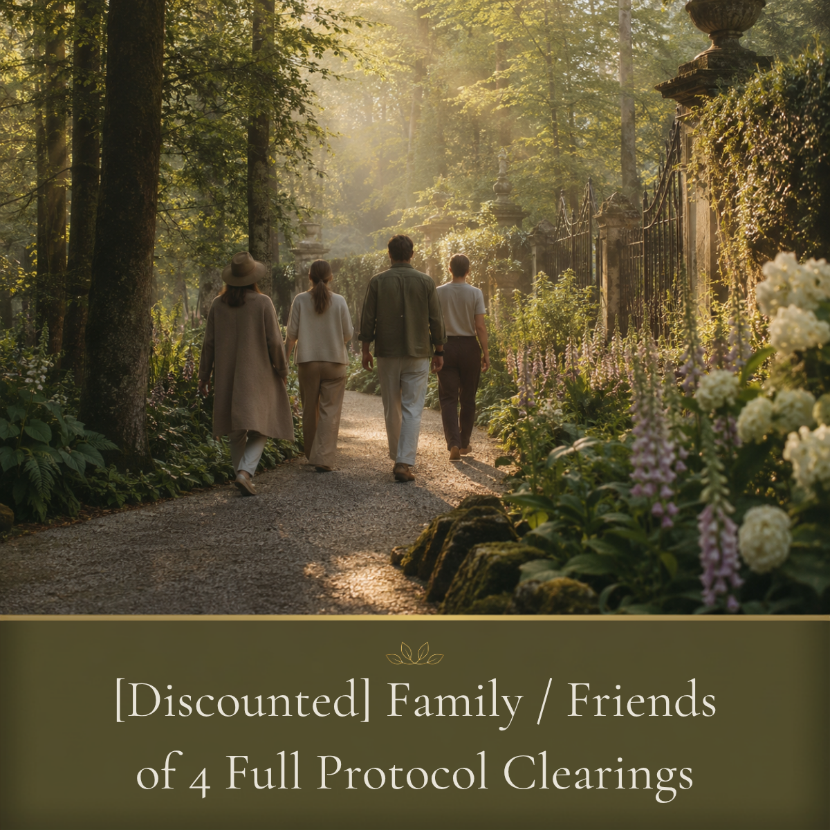 [Discounted] Family/Friends of 4 Full Protocol Clearings (One Report)