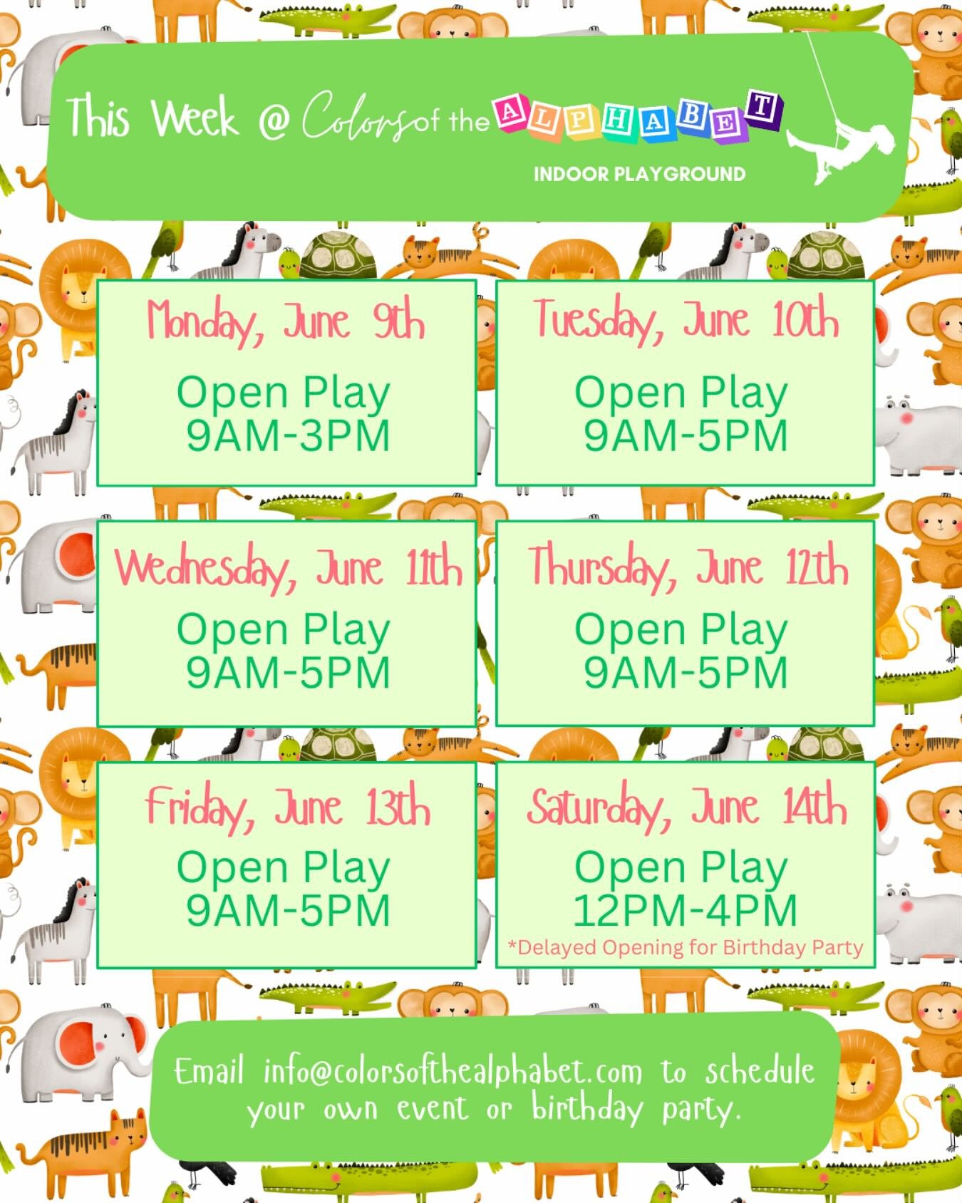 This week at Colors of the Alphabet! 🌈 🔤