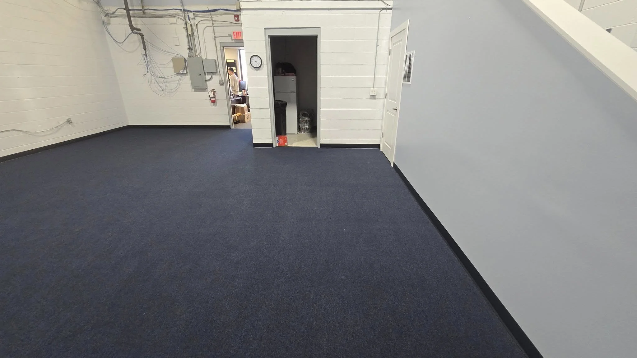Mohawk Broadlume Carpet Rule Breaker in Navy for PMC