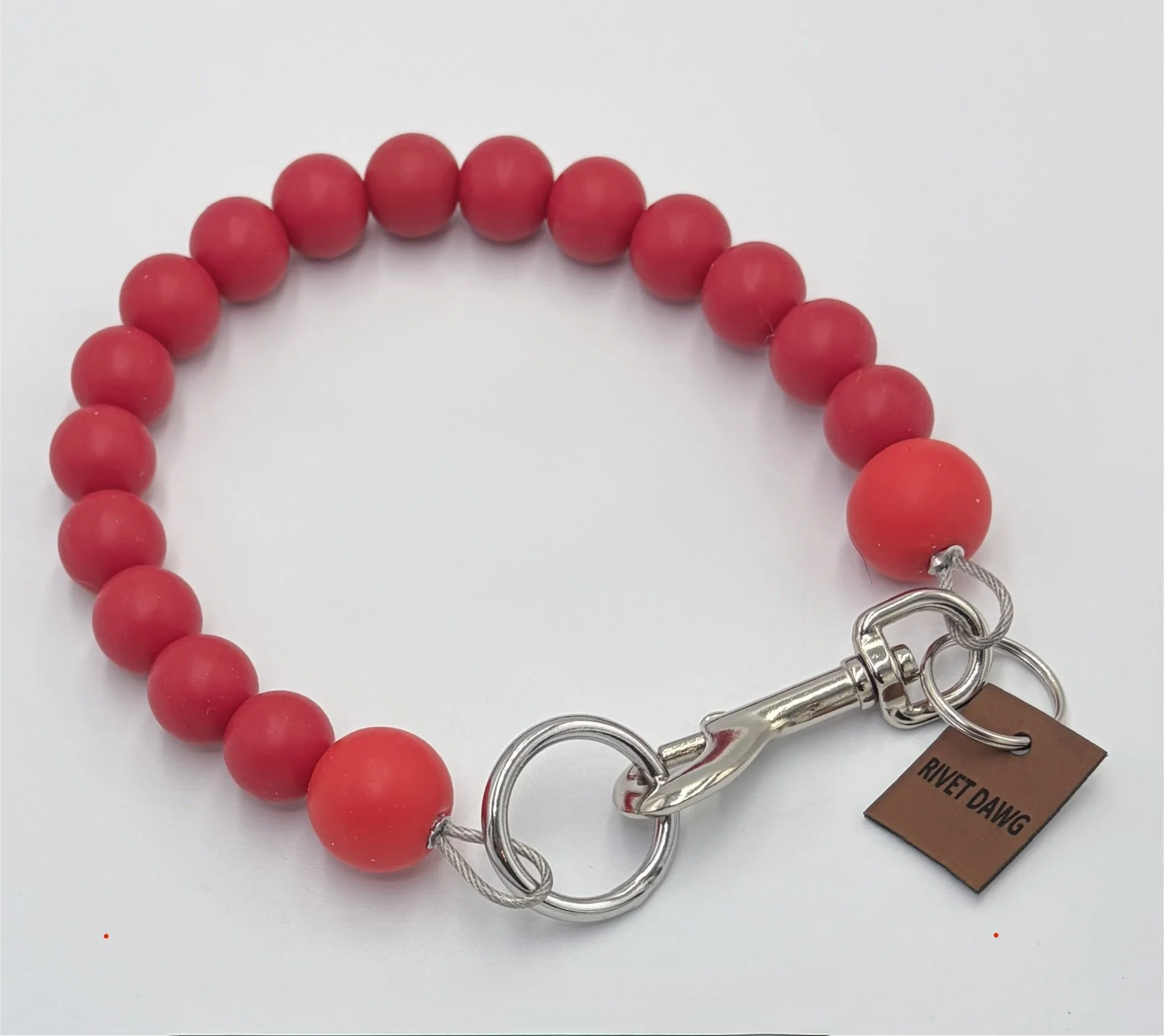 "Spicy" Dog Bead Collar