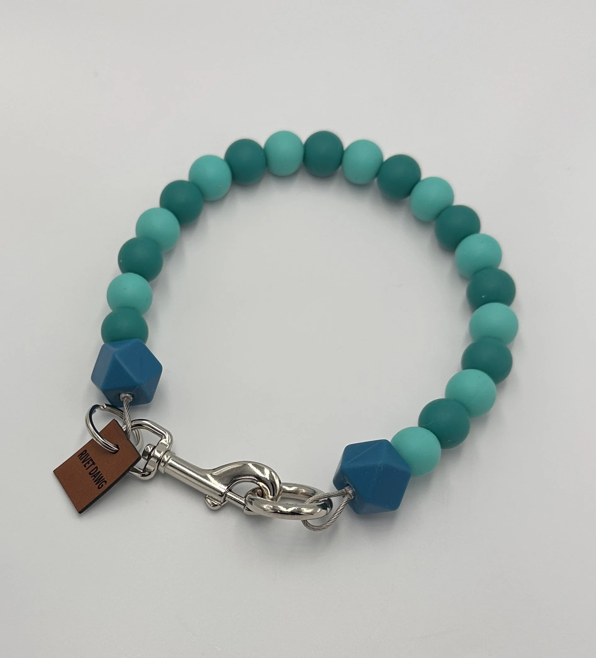 Jade Dog Bead Collar