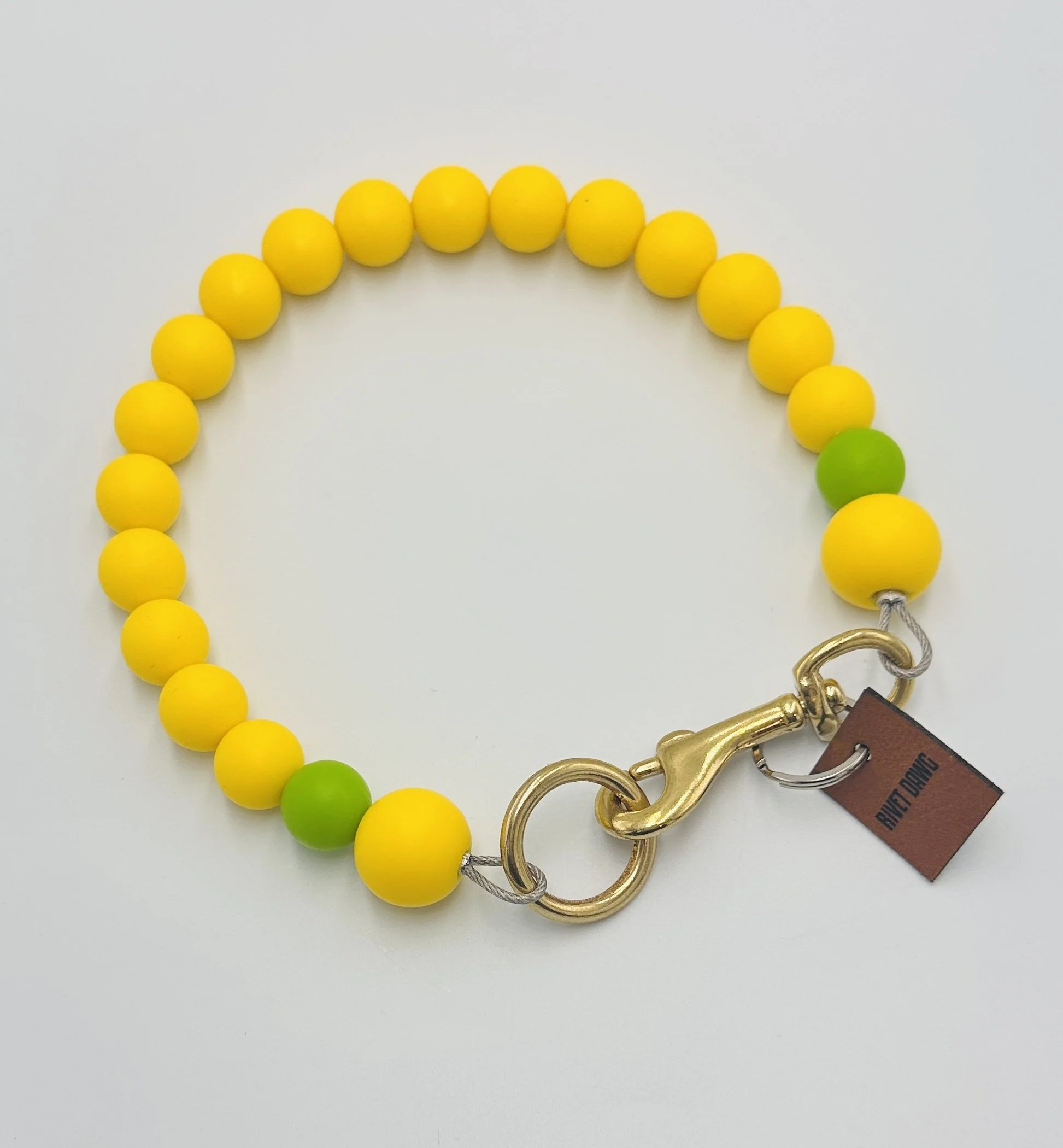 Limoncello Dog Bead Collar