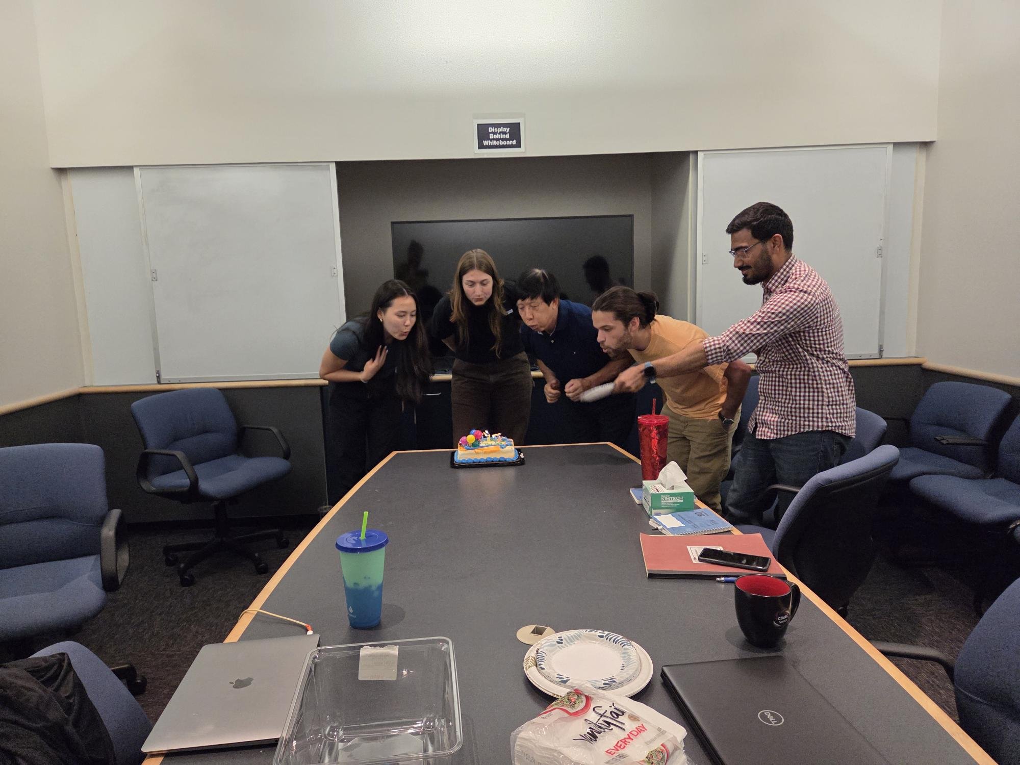 We missed a few birthdays, so we celebrated them all at once!
