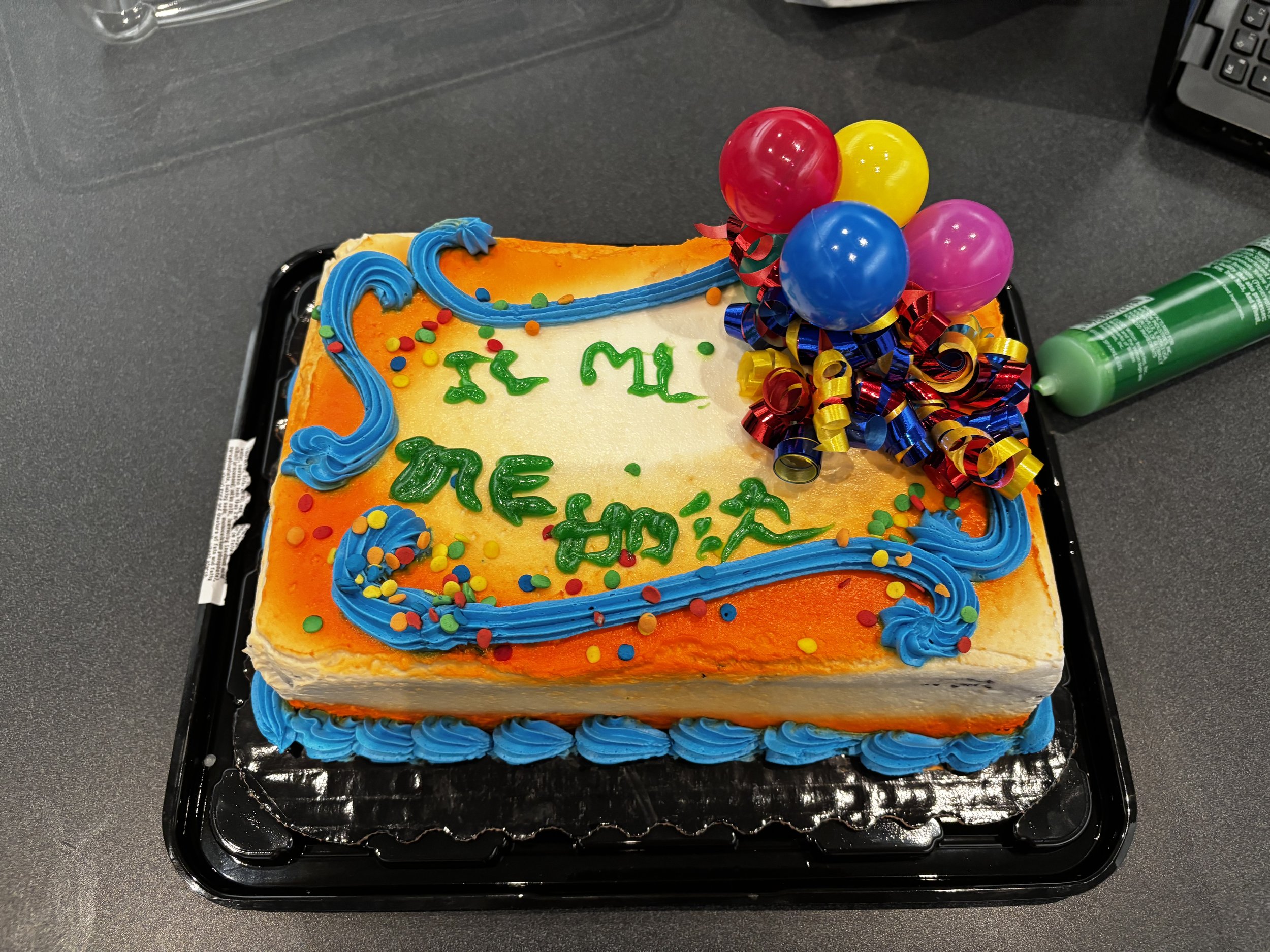 What a pathetic attempt at writing initials!