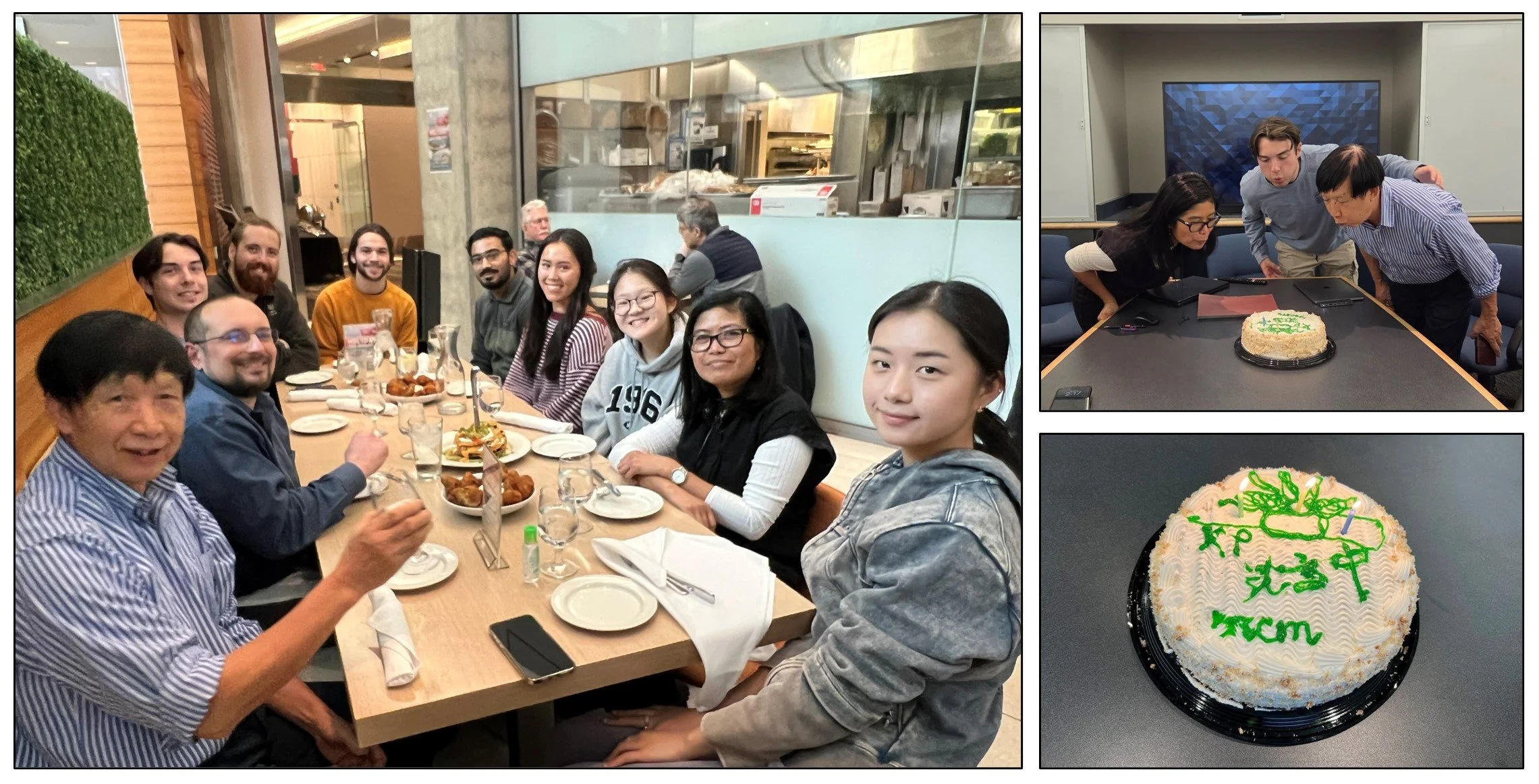 November 2025 Birthdays - Nikki, Kyle, and Gaozhong