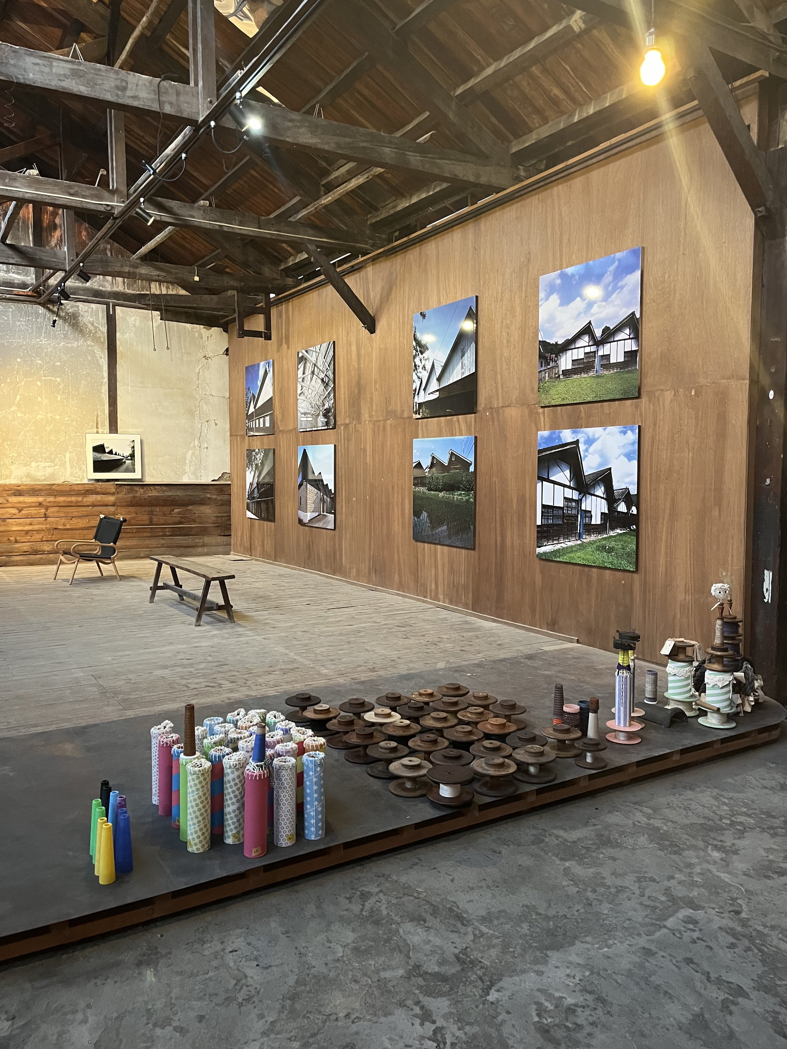 Creative Residency at the  saw-tooth roof old weaving factory