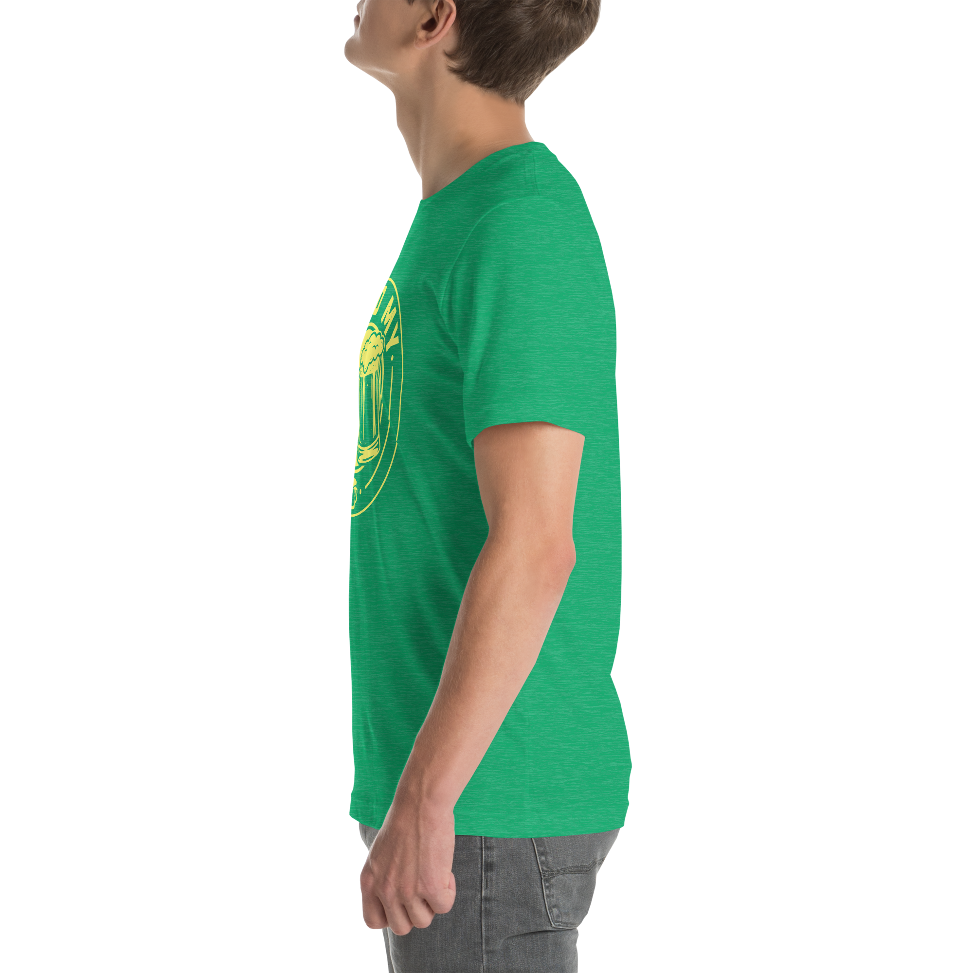unisex-staple-t-shirt-heather-kelly-left-6a69ee421cf52.png