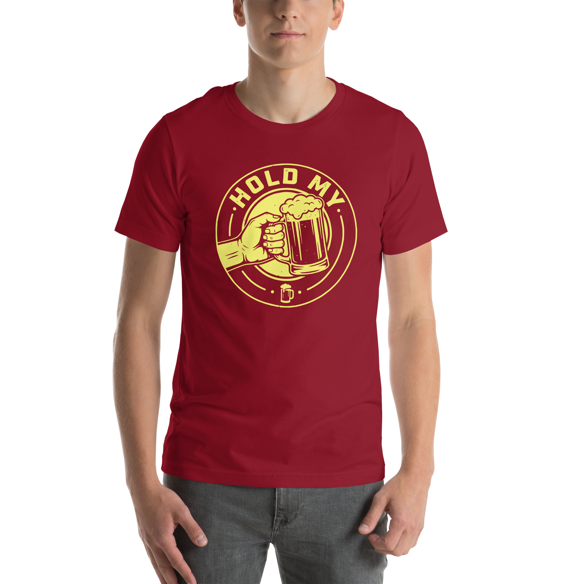 unisex-staple-t-shirt-cardinal-front-6a69ee421df71.png