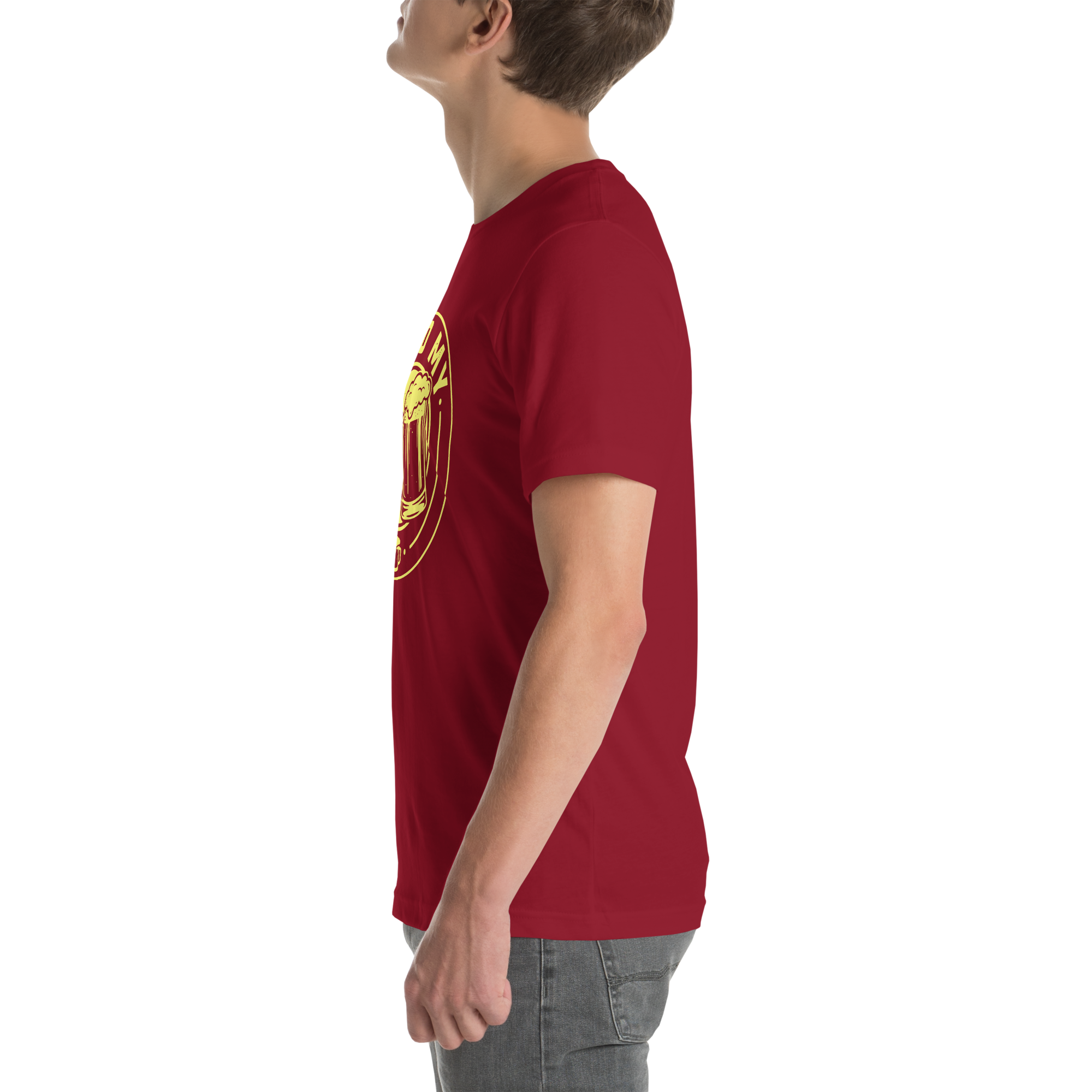unisex-staple-t-shirt-cardinal-left-6a69ee421cf0b.png