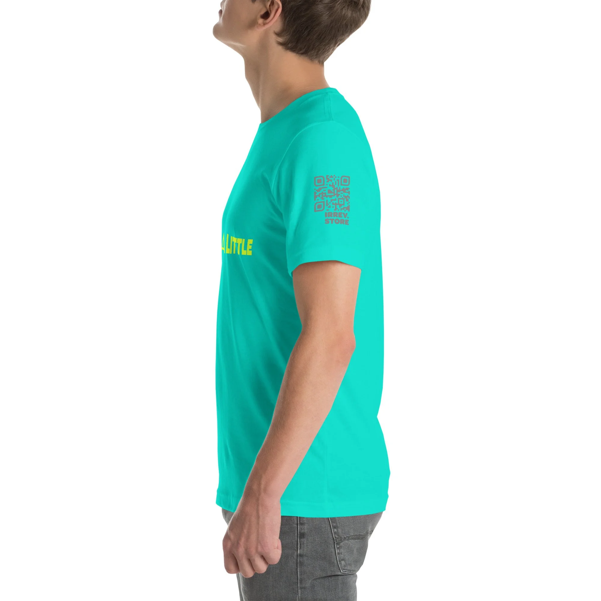unisex-staple-t-shirt-teal-left-6a2686109975e.jpg