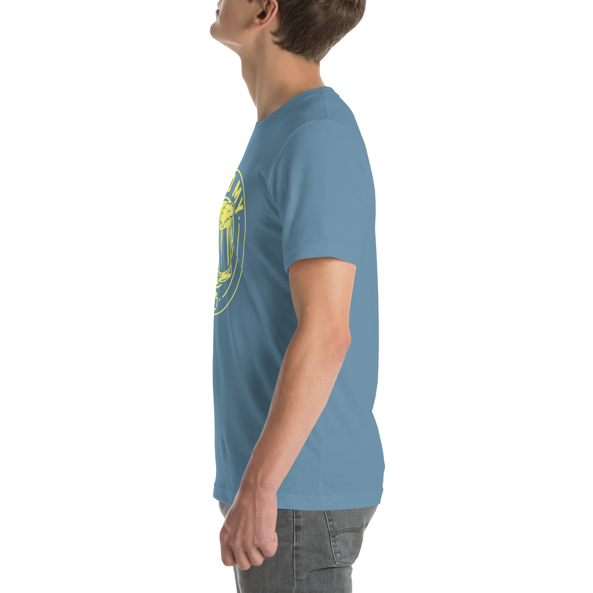 unisex-staple-t-shirt-steel-blue-left-6a69ee421d013.png