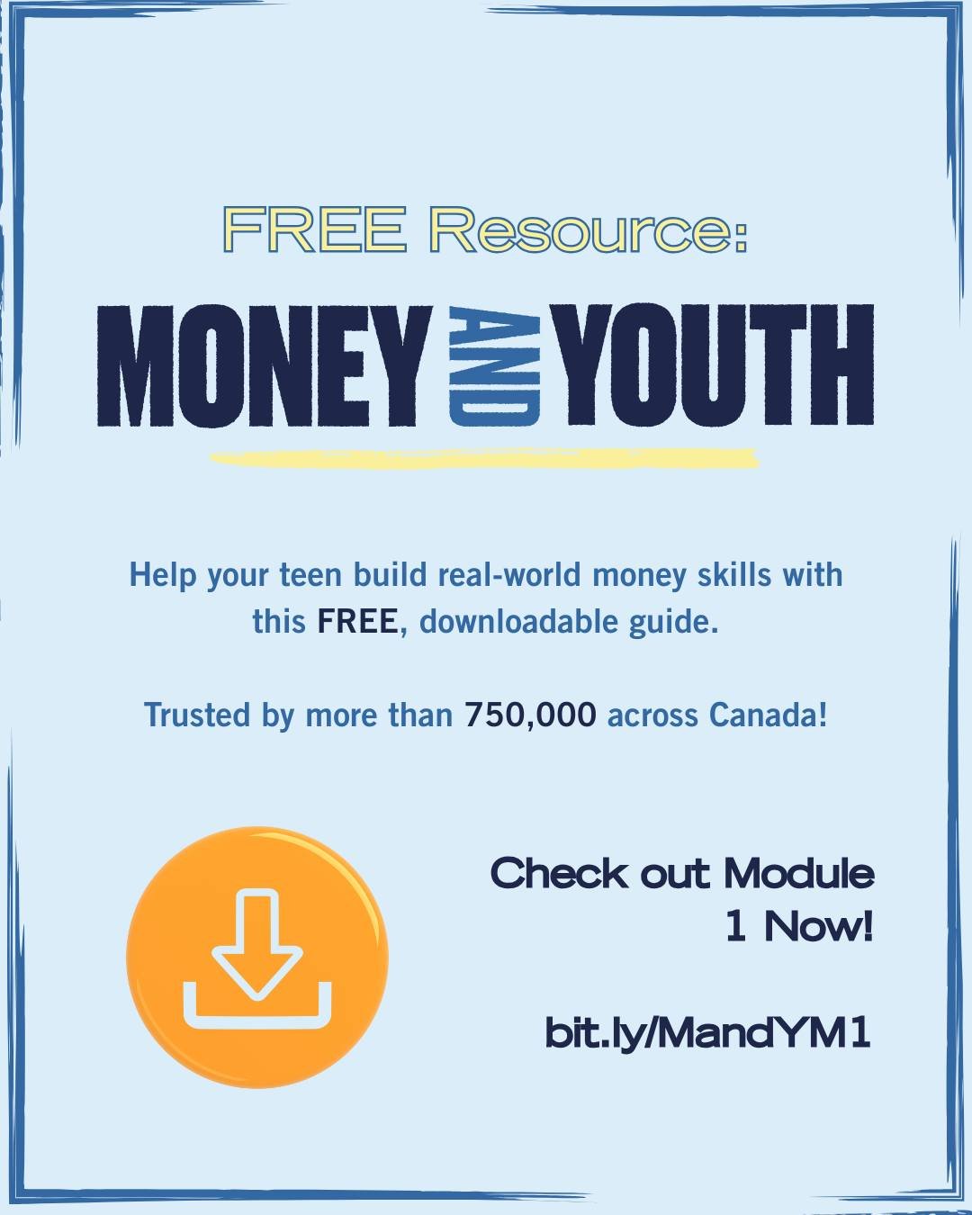 Ready to help your teen build real-world money skills? 🙋‍♀️ Get them started on the right foot with the first chapter of Money and Youth -- Your Money Decisions: Who's in Control! 💪
Read it now for free 👉 bit.ly/MandYM1
#MoneySkills #YouthF